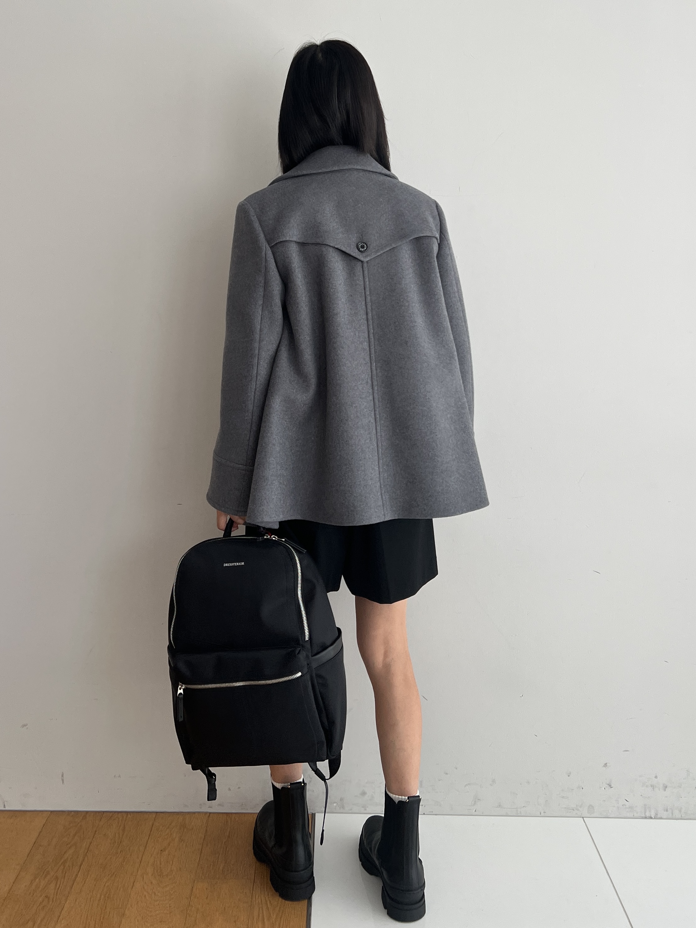 misaさんの「DRESSTERIOR｜【再入荷/荷重軽減】サスペンションマルチポケットリュック」を使ったコーディネート