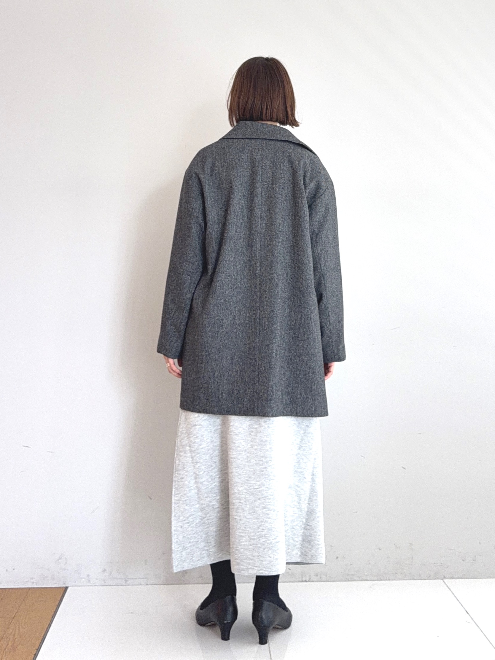 murayamaさんの「INDIVI｜【ラム革／美脚／通勤】レザーパンプス」を使ったコーディネート