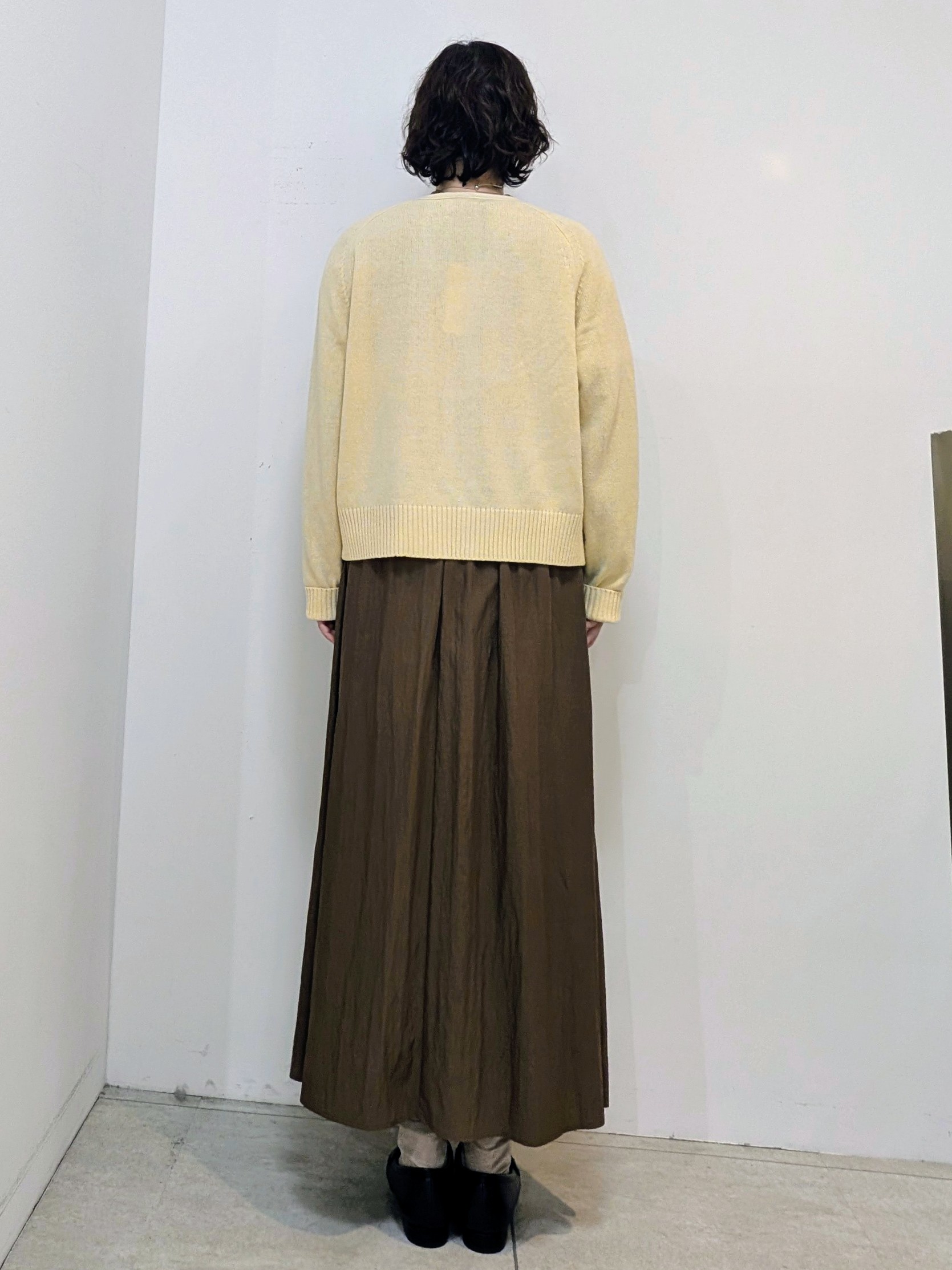 いこさんの「UNTITLED｜【店頭人気！】杢調ジップカーディガン」を使ったコーディネート