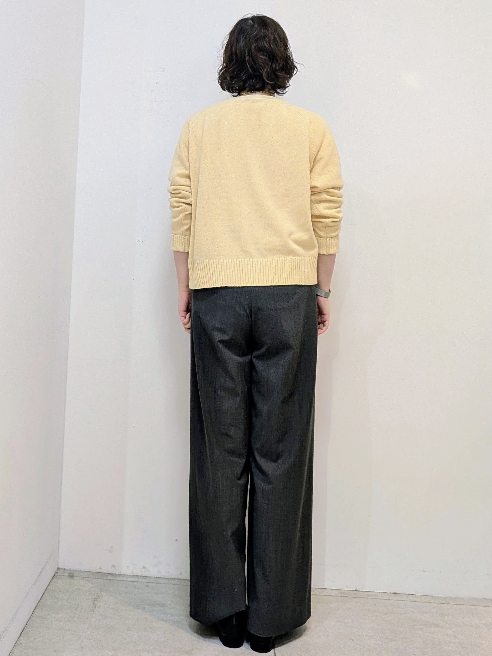 いこさんの「UNTITLED｜【店頭人気！】杢調ジップカーディガン」を使ったコーディネート