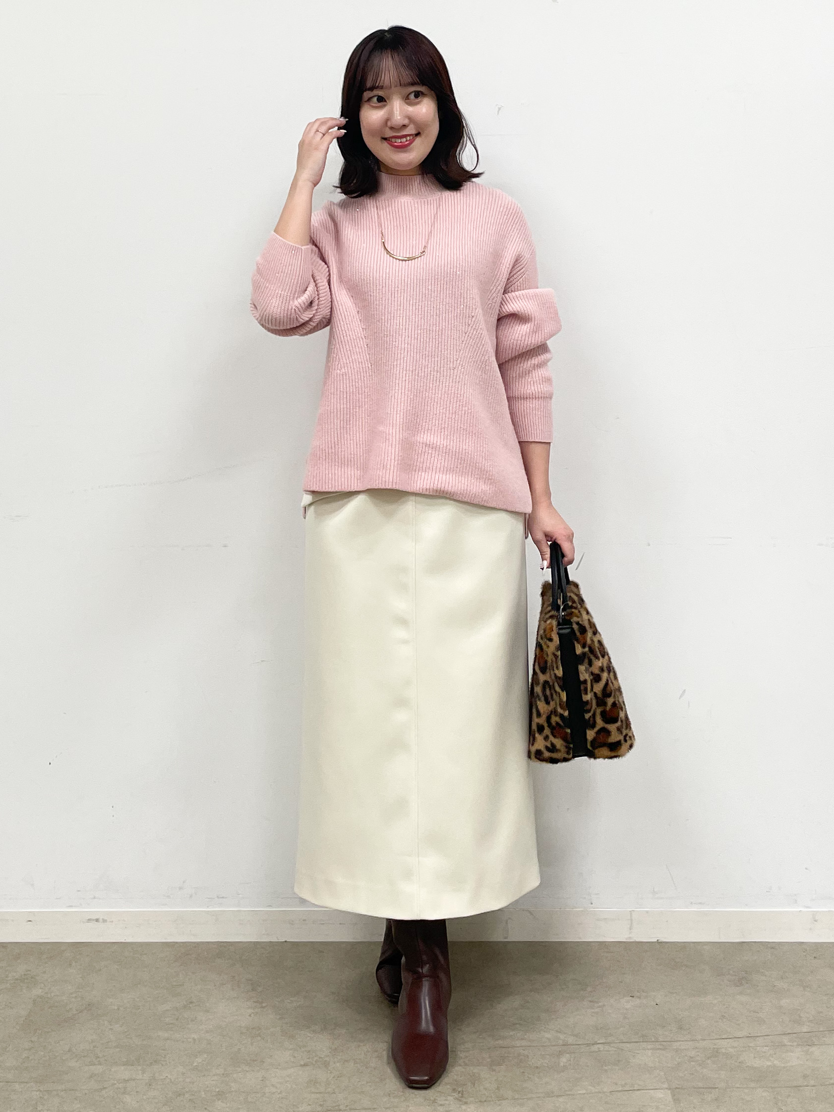 yukariさんの「Reflect｜ラウンドバーネックレス」を使ったコーディネート