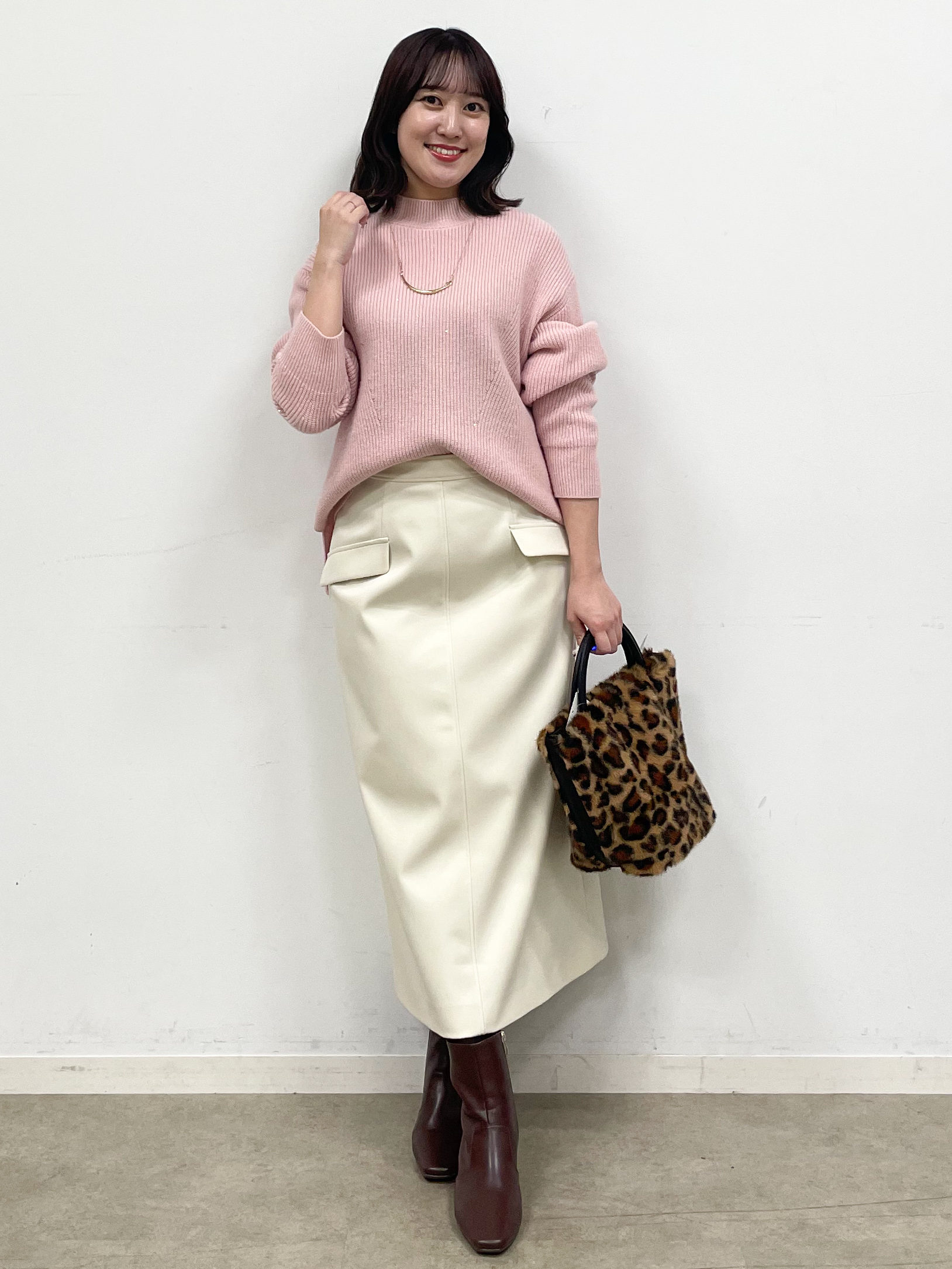 yukariさんの「Reflect｜ラウンドバーネックレス」を使ったコーディネート