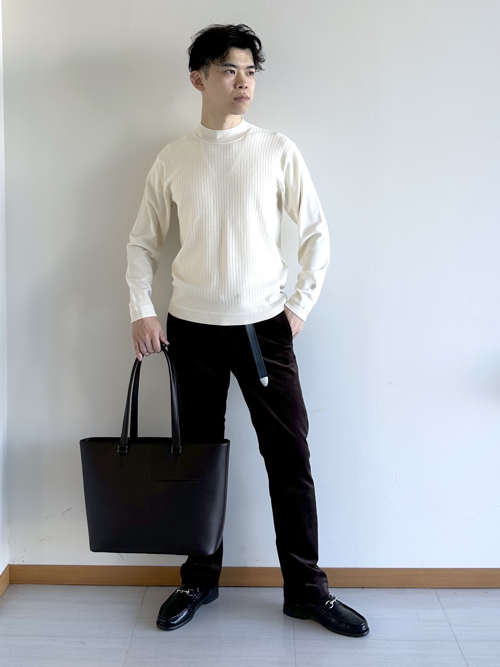 イッシーさんの「TAKEO KIKUCHI｜【Sサイズ～】ストレッチコーデュロイ ジャケット」を使ったコーディネート