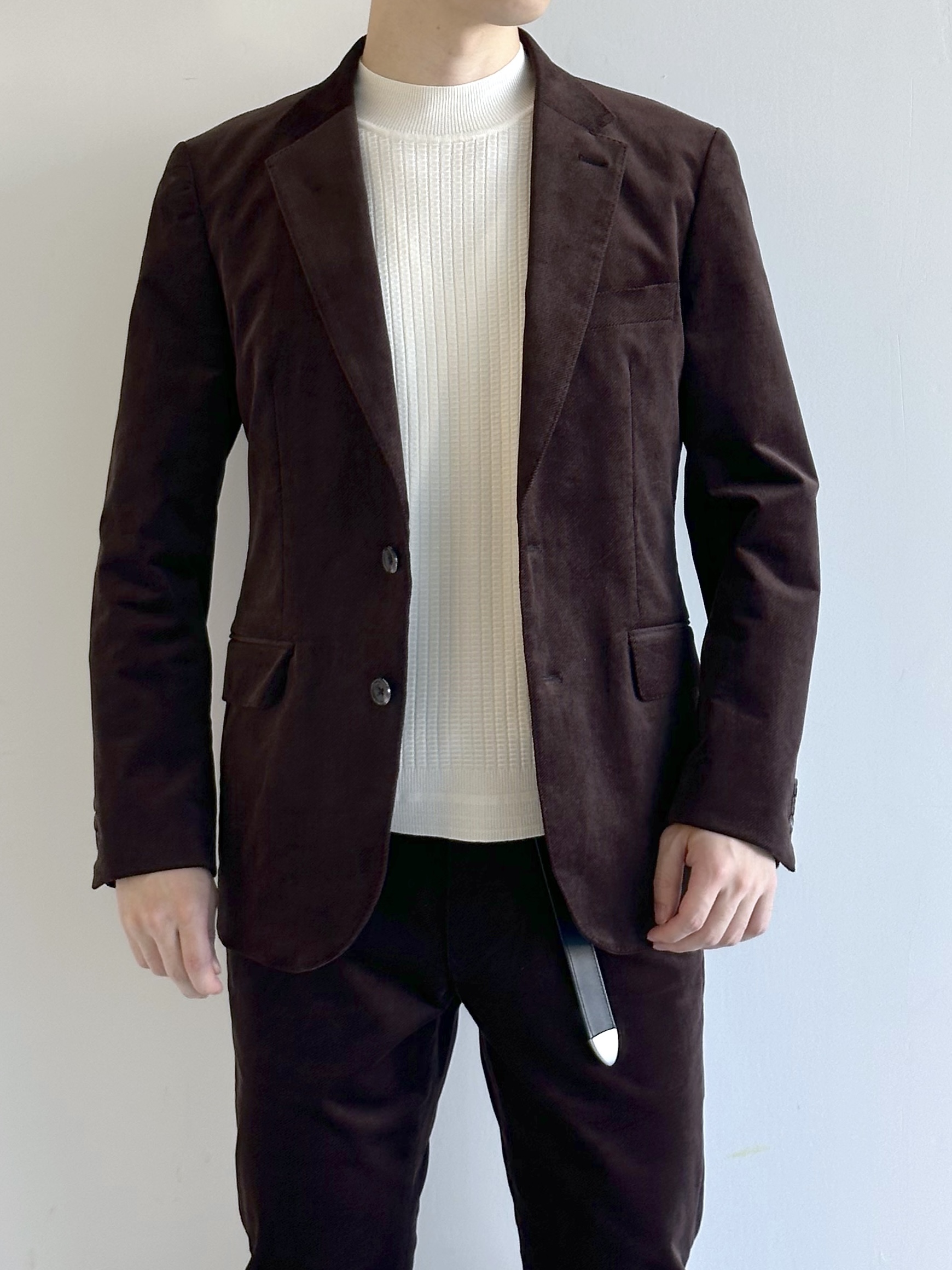 イッシーさんの「TAKEO KIKUCHI｜【Sサイズ～】ストレッチコーデュロイ ジャケット」を使ったコーディネート