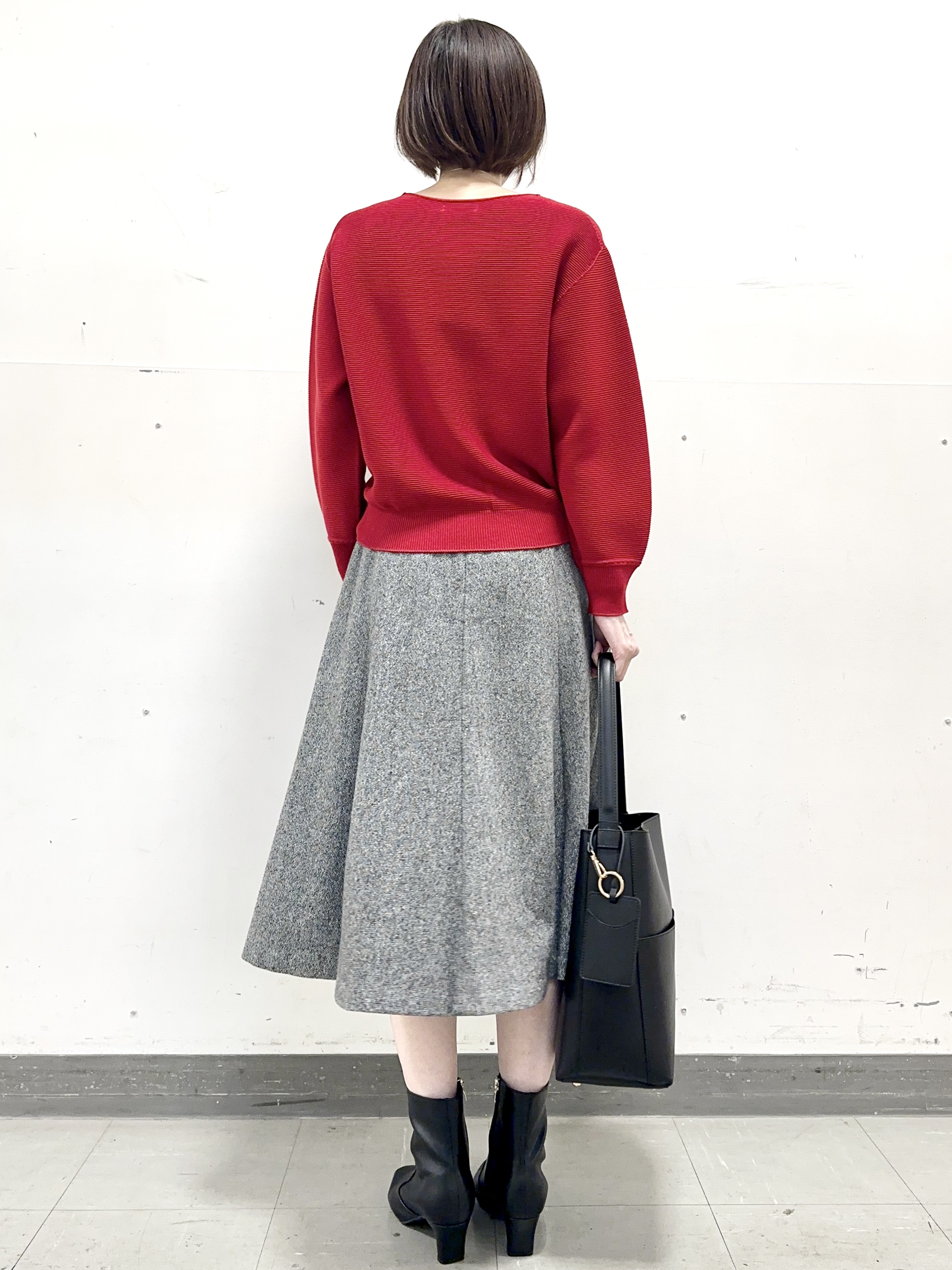 イト子さんの「Reflect｜【マシンウォッシュ】ホールガーメントニット」を使ったコーディネート