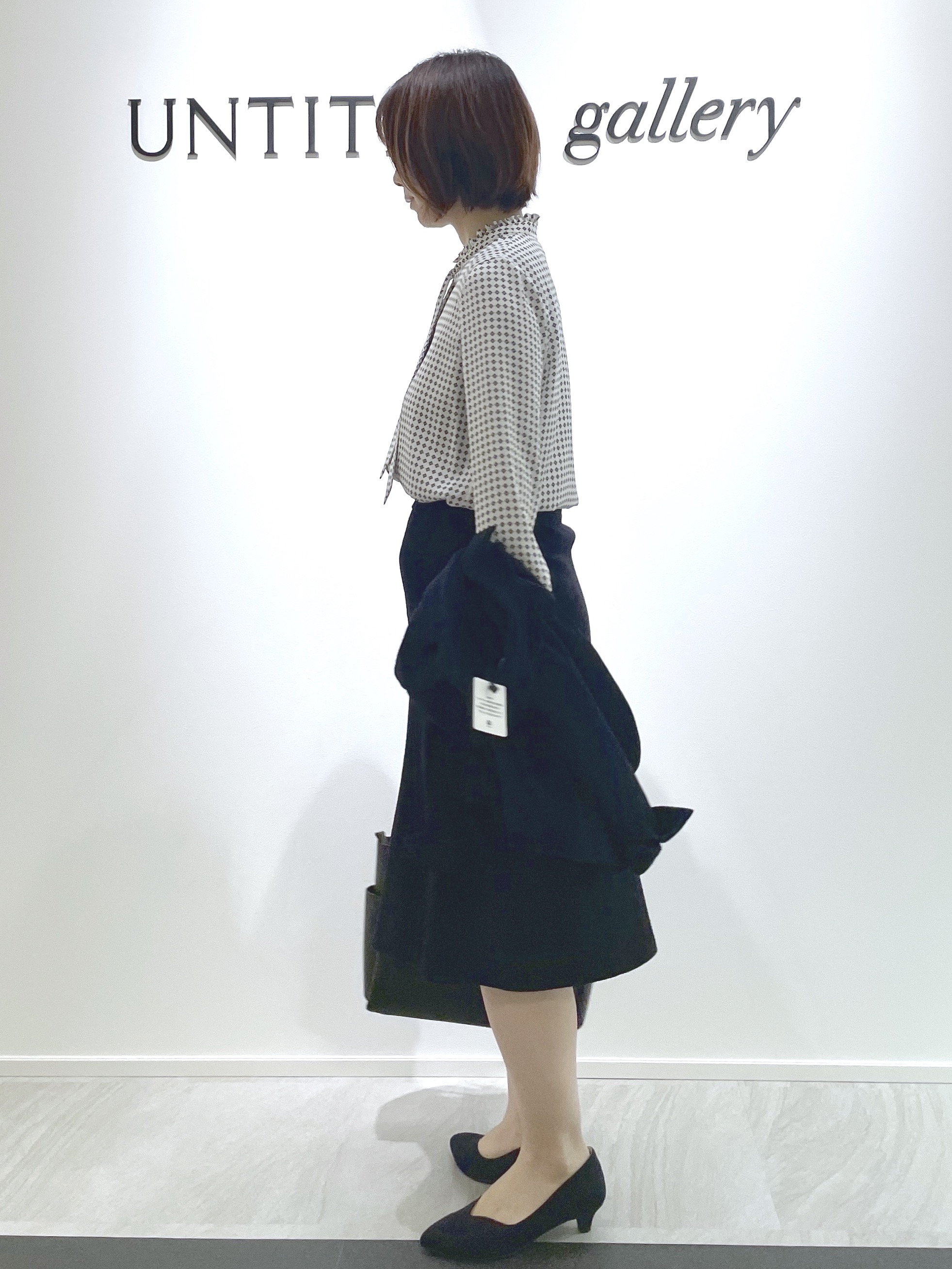 hanaさんの「UNTITLED｜【ウール100/仕事着/スーツ】ミルドジャージテーラードジャケット」を使ったコーディネート