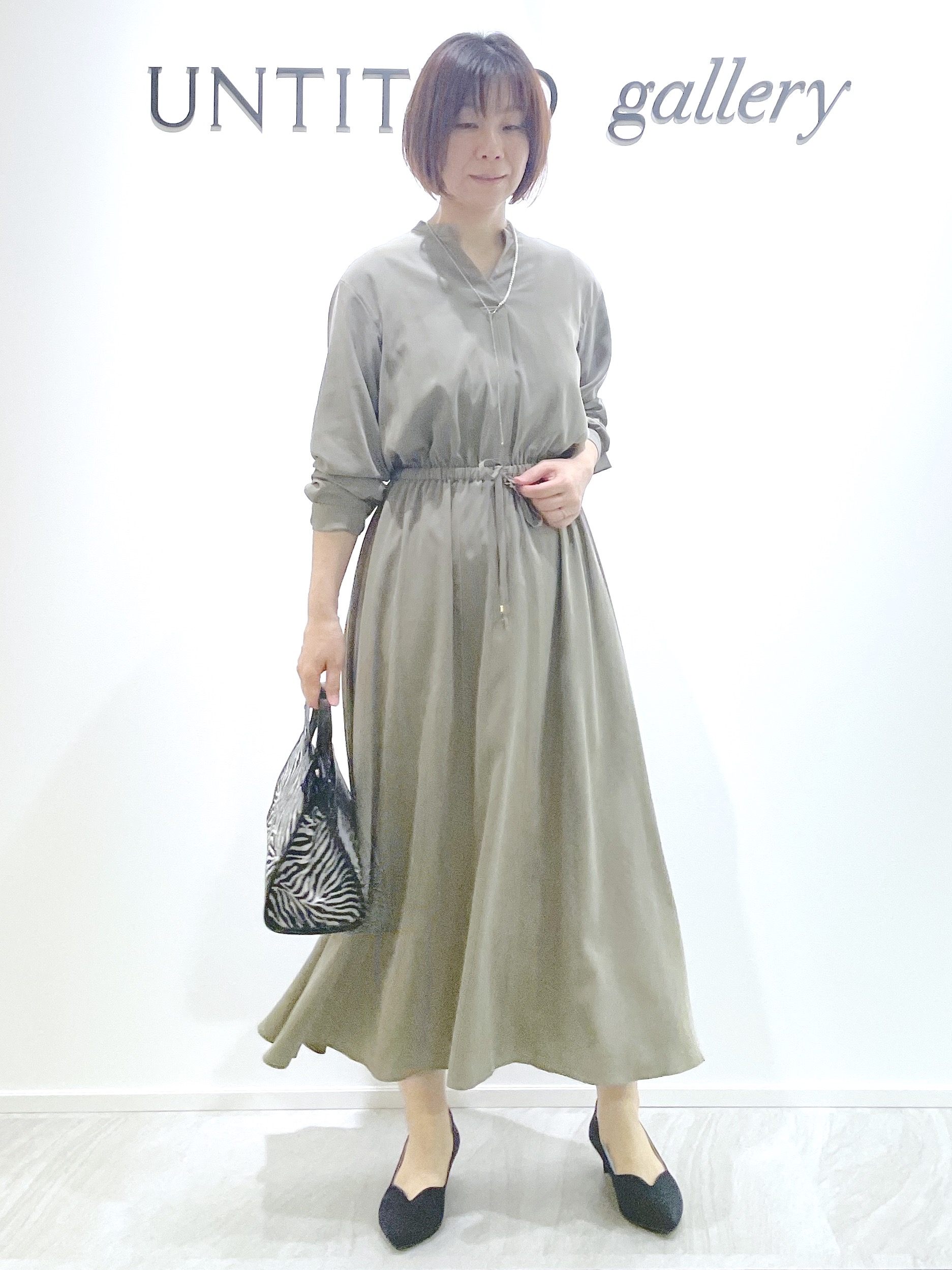 hanaさんの「UNTITLED｜【軽アウター/中綿/秋冬コート】ショートブルゾン」を使ったコーディネート