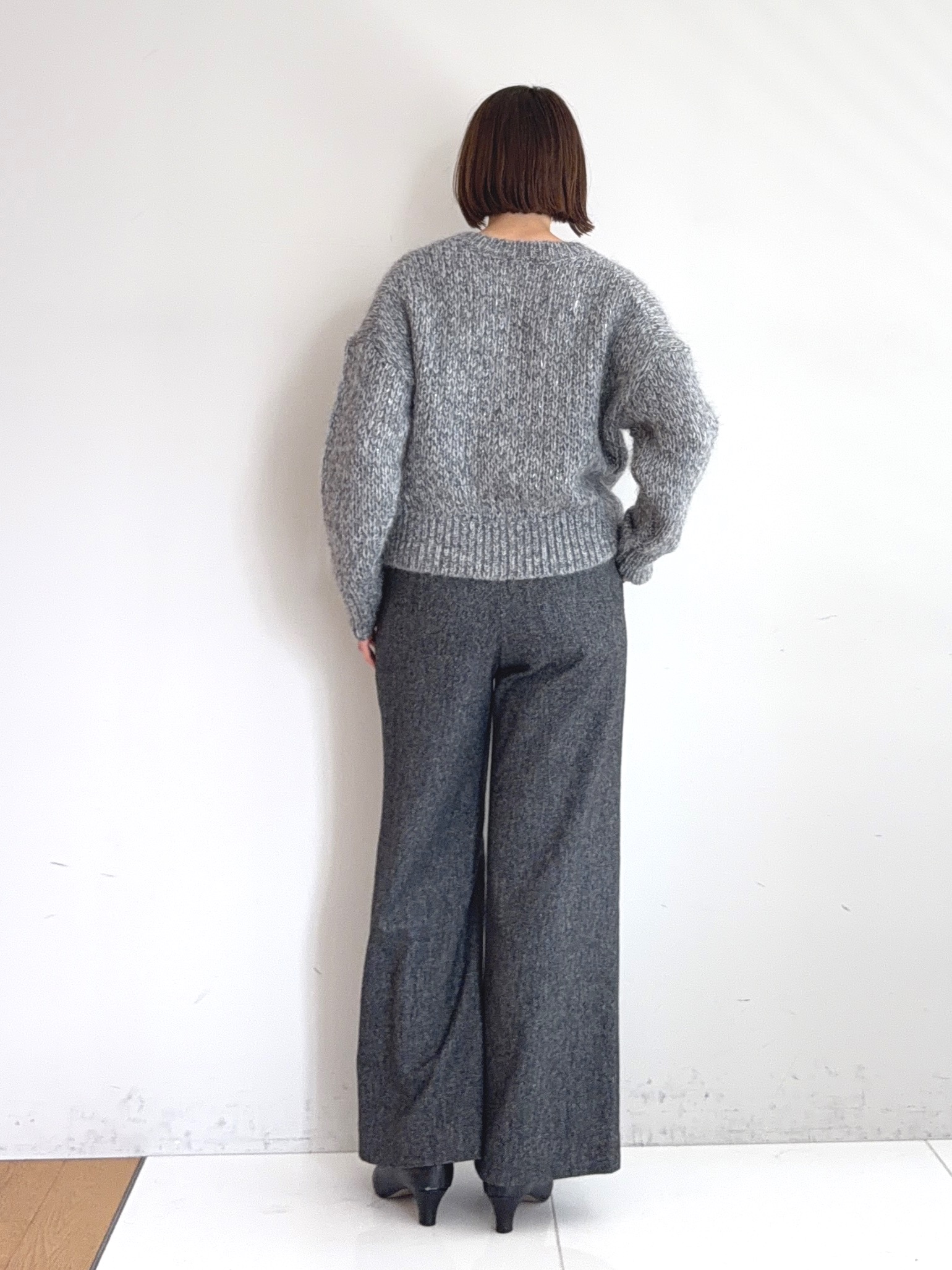 murayamaさんの「INDIVI｜【ラム革／美脚／通勤】レザーパンプス」を使ったコーディネート