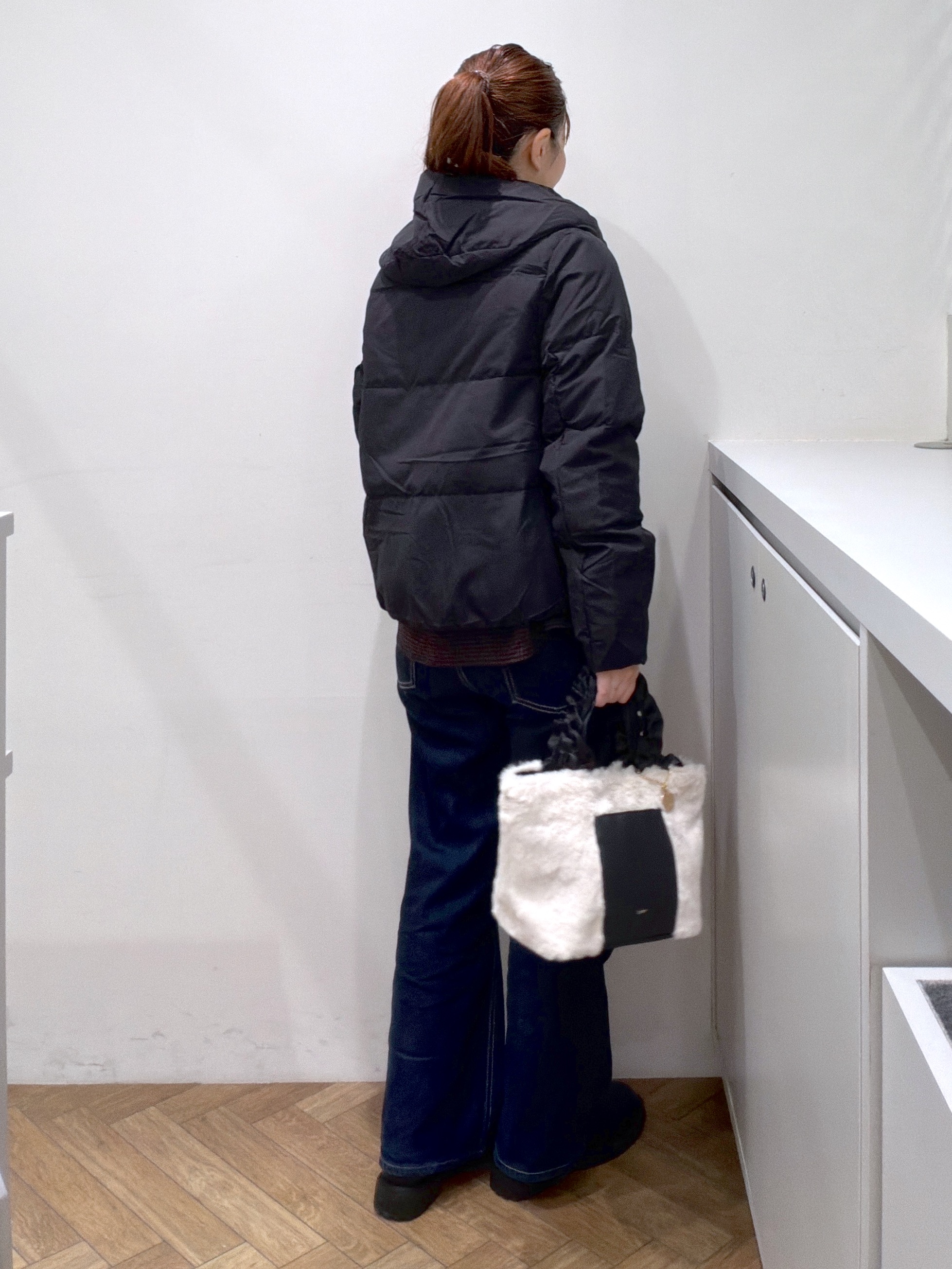 Junさんの「index｜河田ダウンショートコート 【洗濯機OK／静電気防止（裏地）／撥水／XS-3L】」を使ったコーディネート