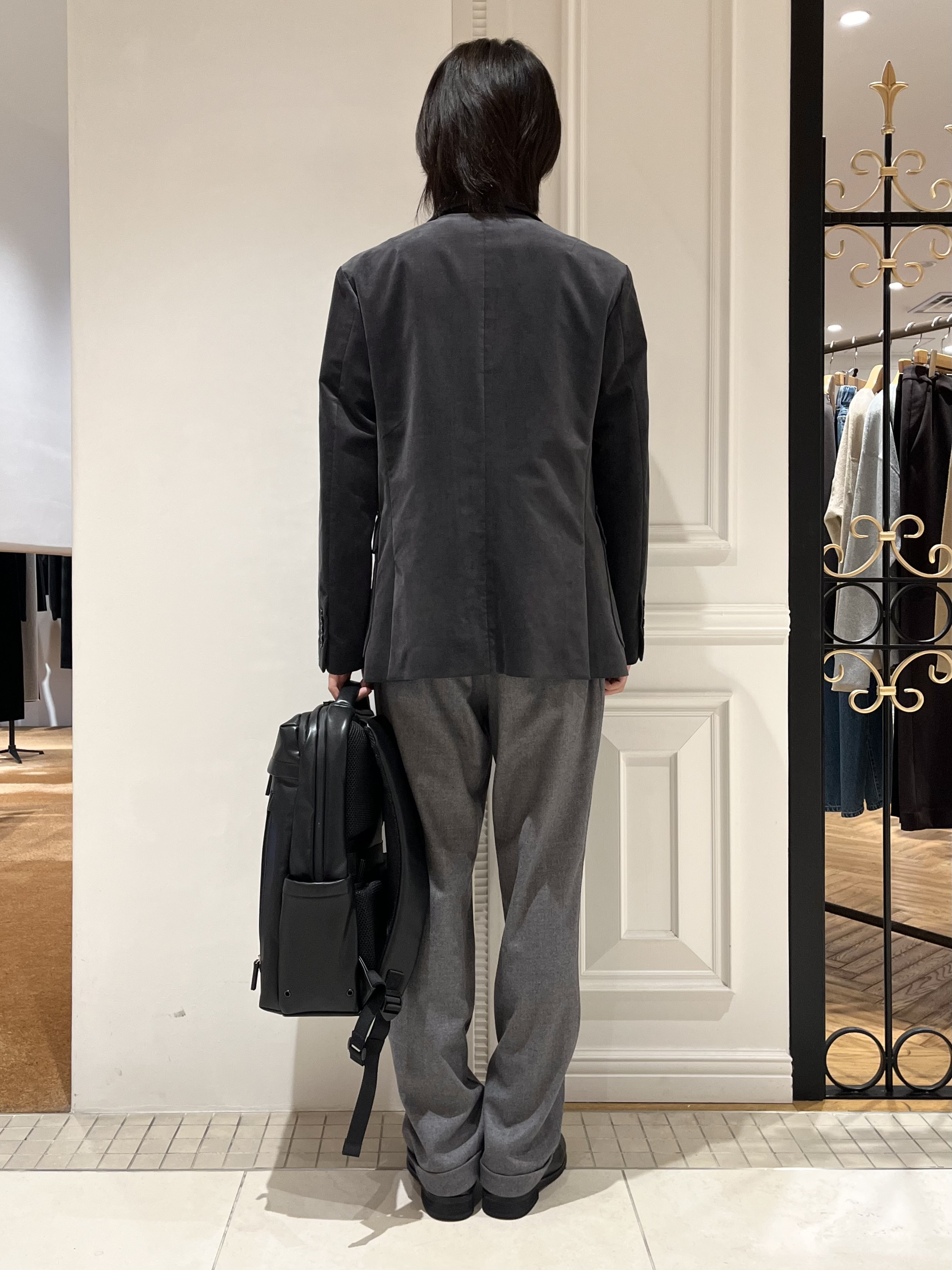 Watanabeさんの「DRESSTERIOR｜【セットアップ可】ストレッチ カルゼジャケット」を使ったコーディネート