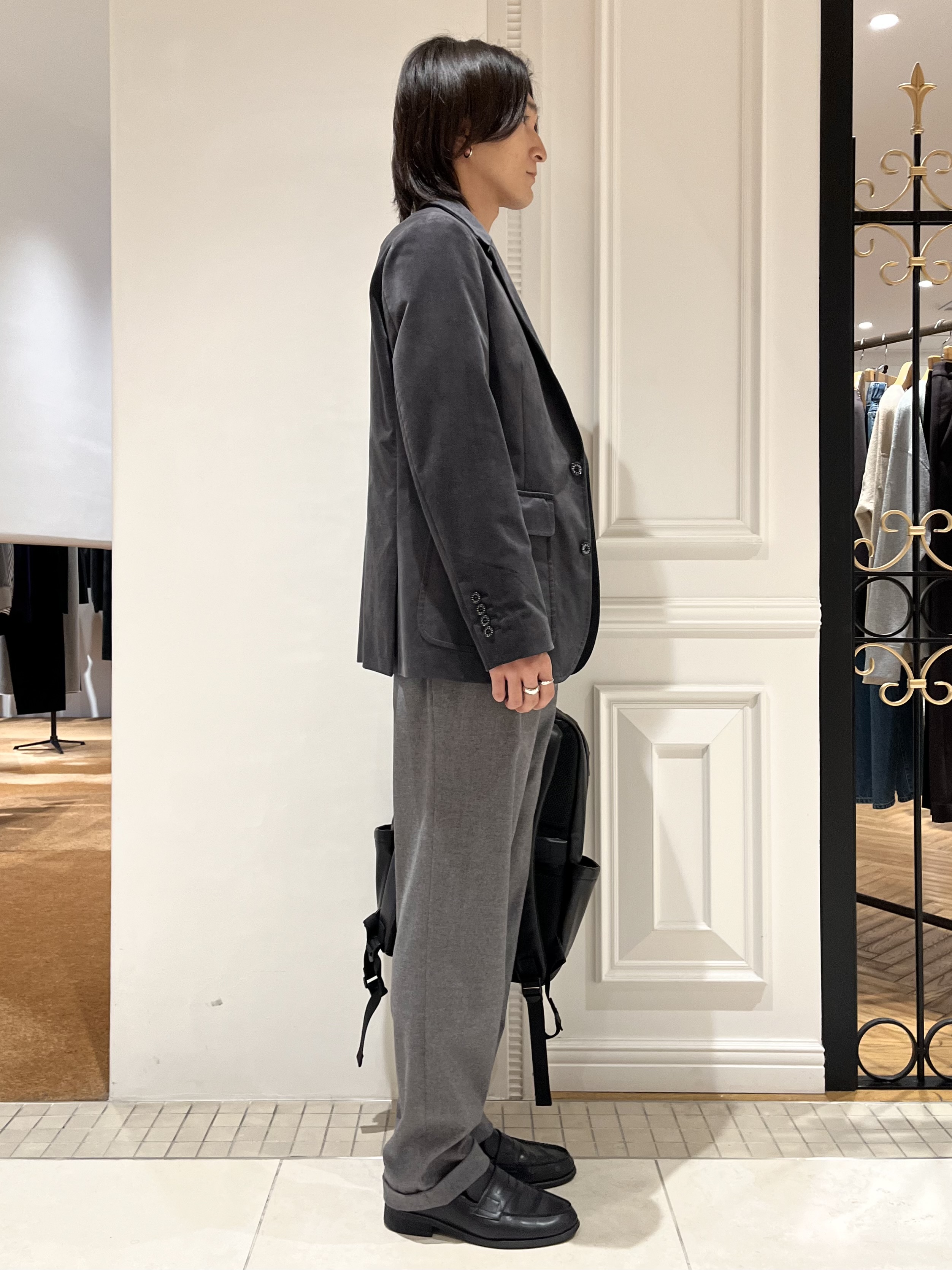 Watanabeさんの「DRESSTERIOR｜【セットアップ可】ストレッチ カルゼジャケット」を使ったコーディネート