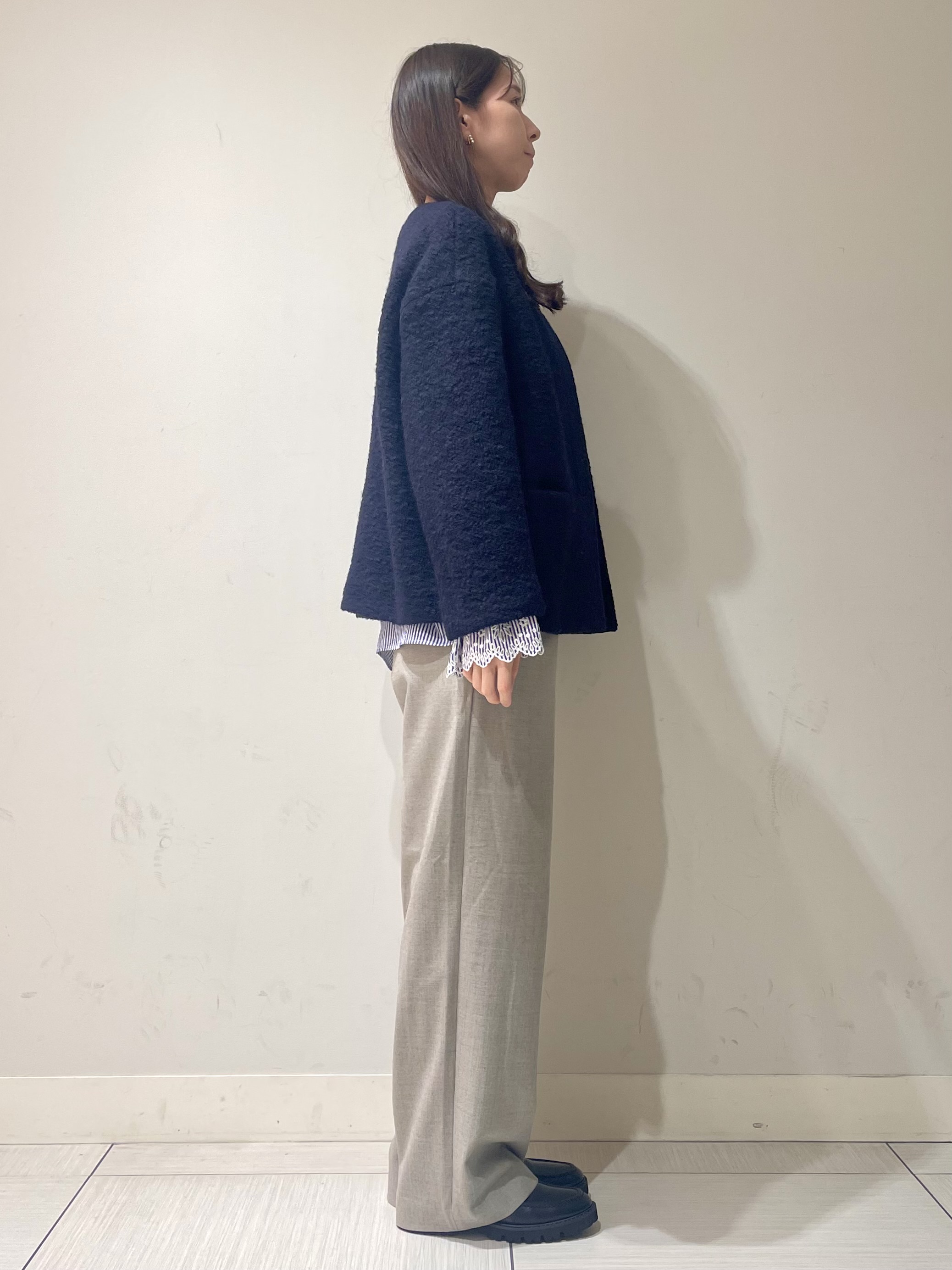 ことさんの「DRESSTERIOR｜ターンロッククラスプジャケット」を使ったコーディネート