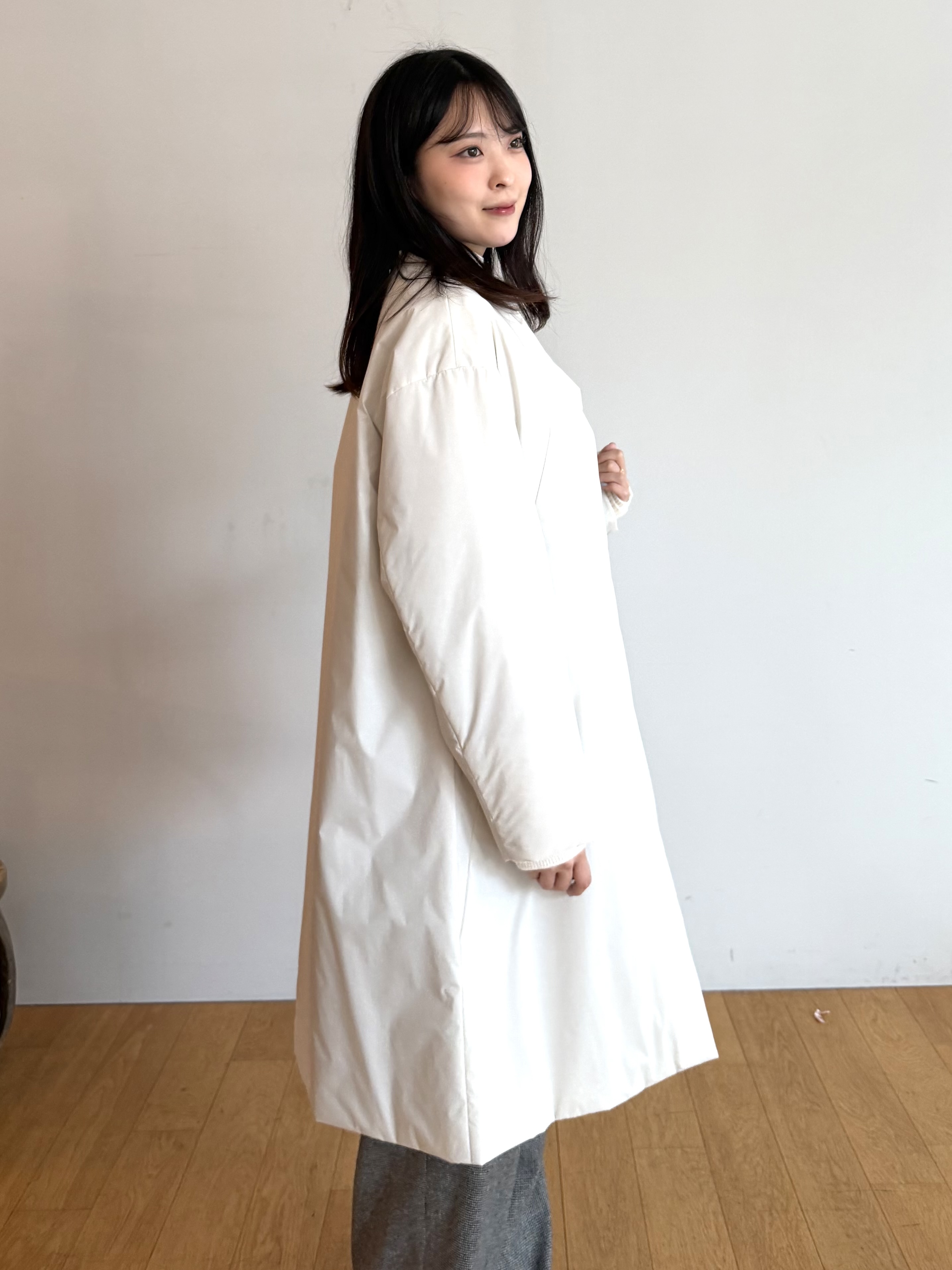 ririkaさんの「UNTITLED｜【セットアップ可/ウエストゴム】ウールドロストパンツ」を使ったコーディネート