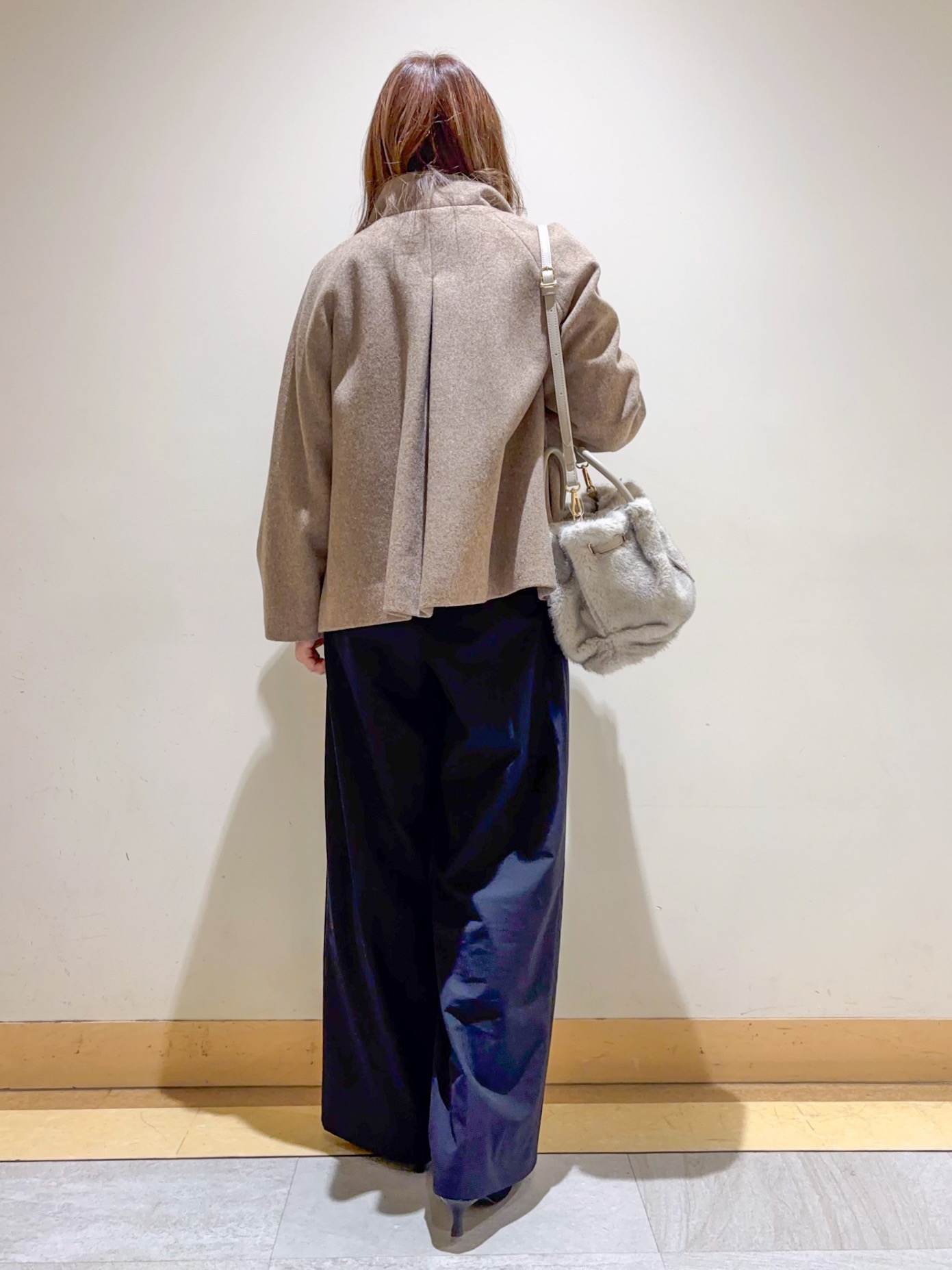 sattoさんの「UNTITLED｜【軽アウター/ウール100】ウールショートコート」を使ったコーディネート
