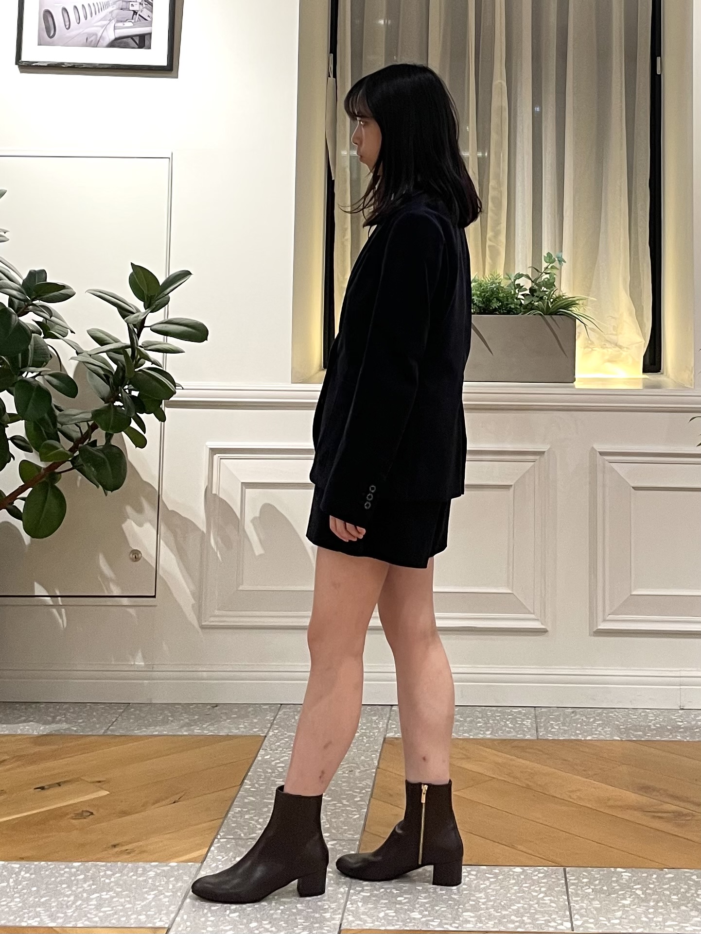 Lilyさんの「DRESSTERIOR｜【セットアップ可】ストレッチカルゼ ジャケット」を使ったコーディネート