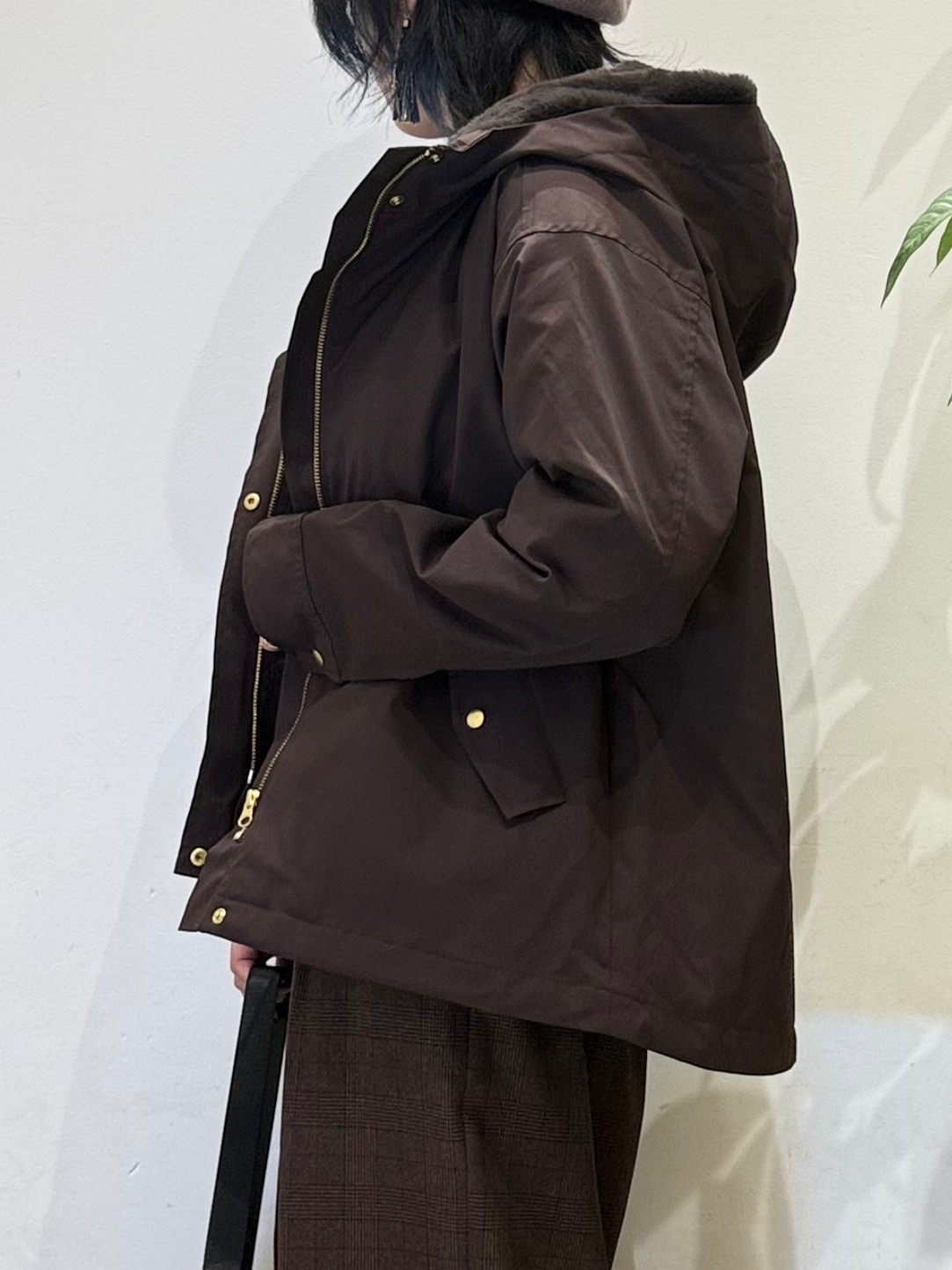 misakiさんの「SHOO･LA･RUE｜【洗濯機可/撥水/マルチWAY】ファーライナー付き 毎日欲張りマンパ」を使ったコーディネート