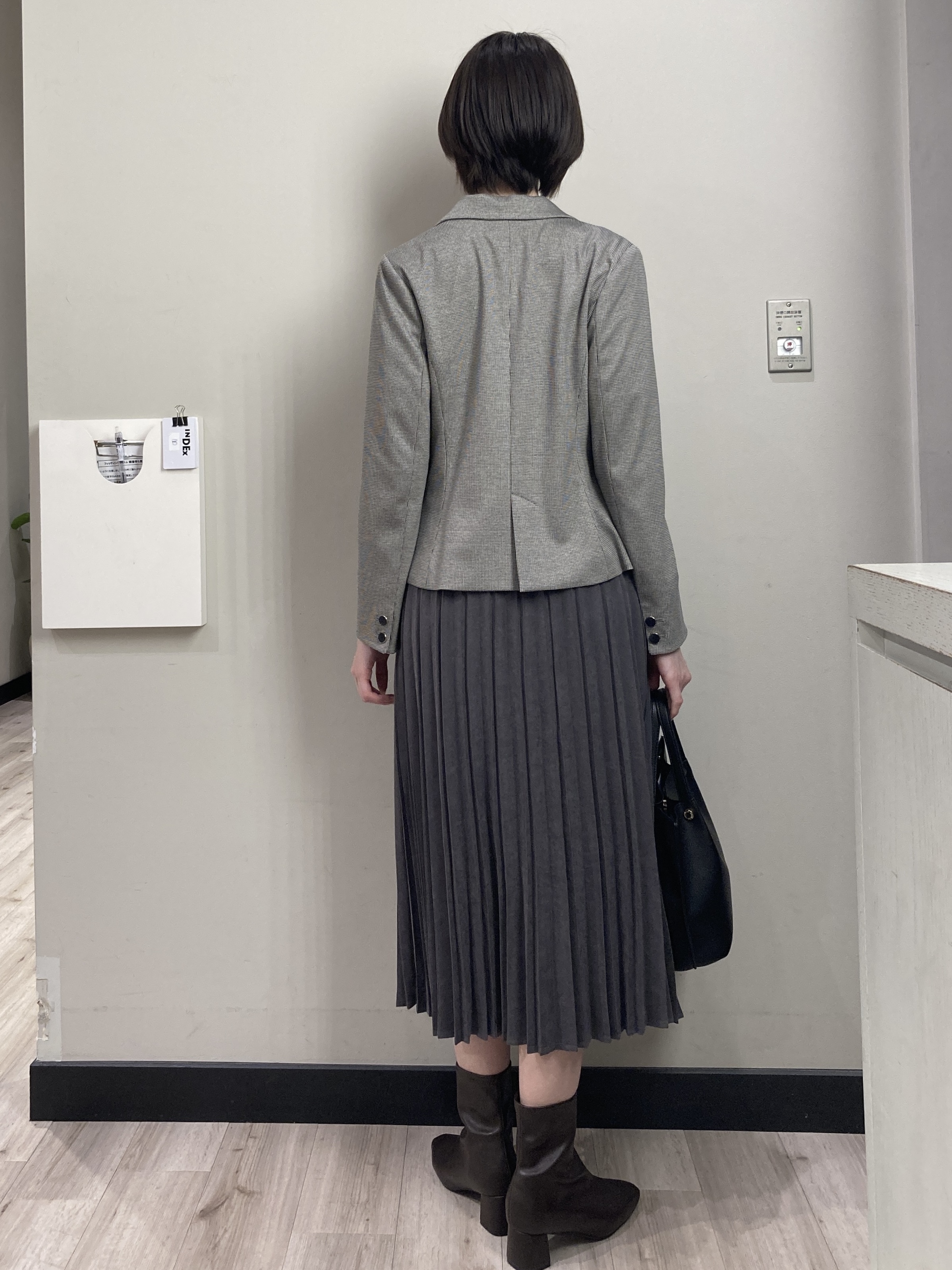 わかさんの「index｜【XS-3Lサイズ】ストレッチテーラードジャケット《ウォッシャブル／イージーアイロン》」を使ったコーディネート