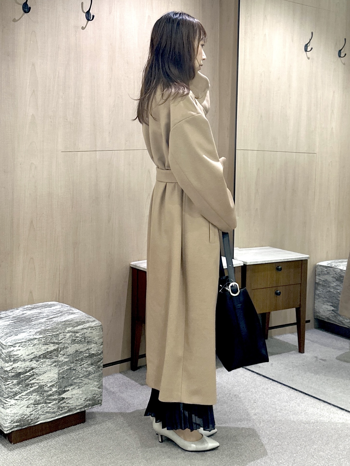 Miwaさんの「UNTITLED｜【店頭人気！/8色展開】ボリュームスリーブニットプルオーバー」を使ったコーディネート
