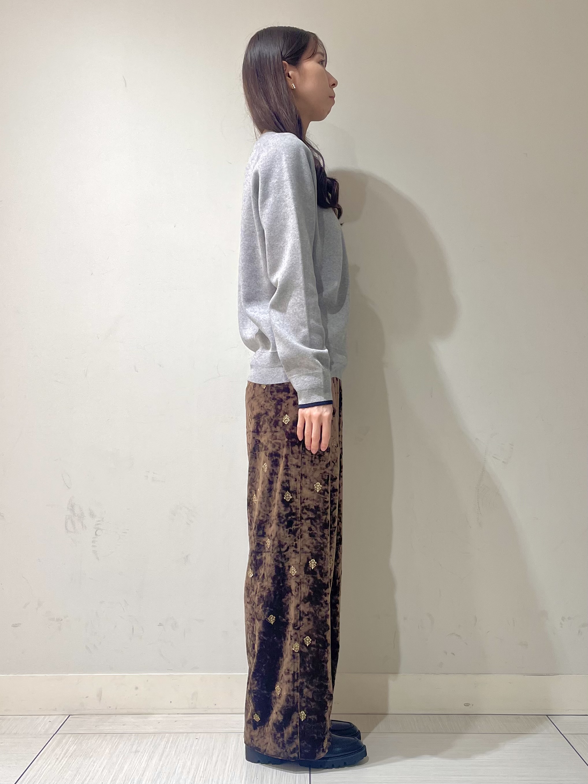 ことさんの「DRESSTERIOR｜【STORY11月号掲載/マシンウォッシャブル】コットンカシミヤニット」を使ったコーディネート