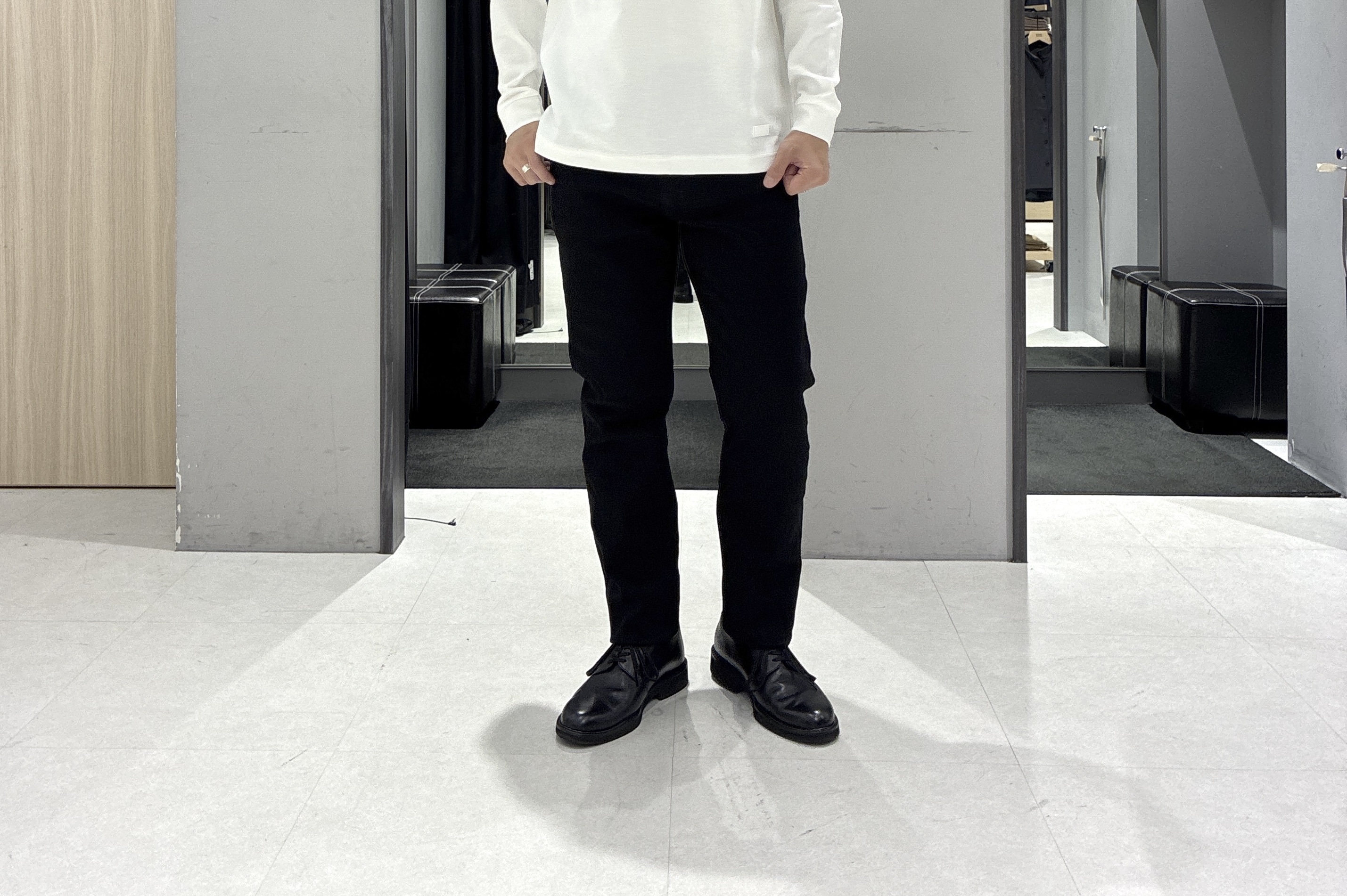 わいずみさんの「TAKEO KIKUCHI｜ストレッチ コーデュロイ シャツ」を使ったコーディネート