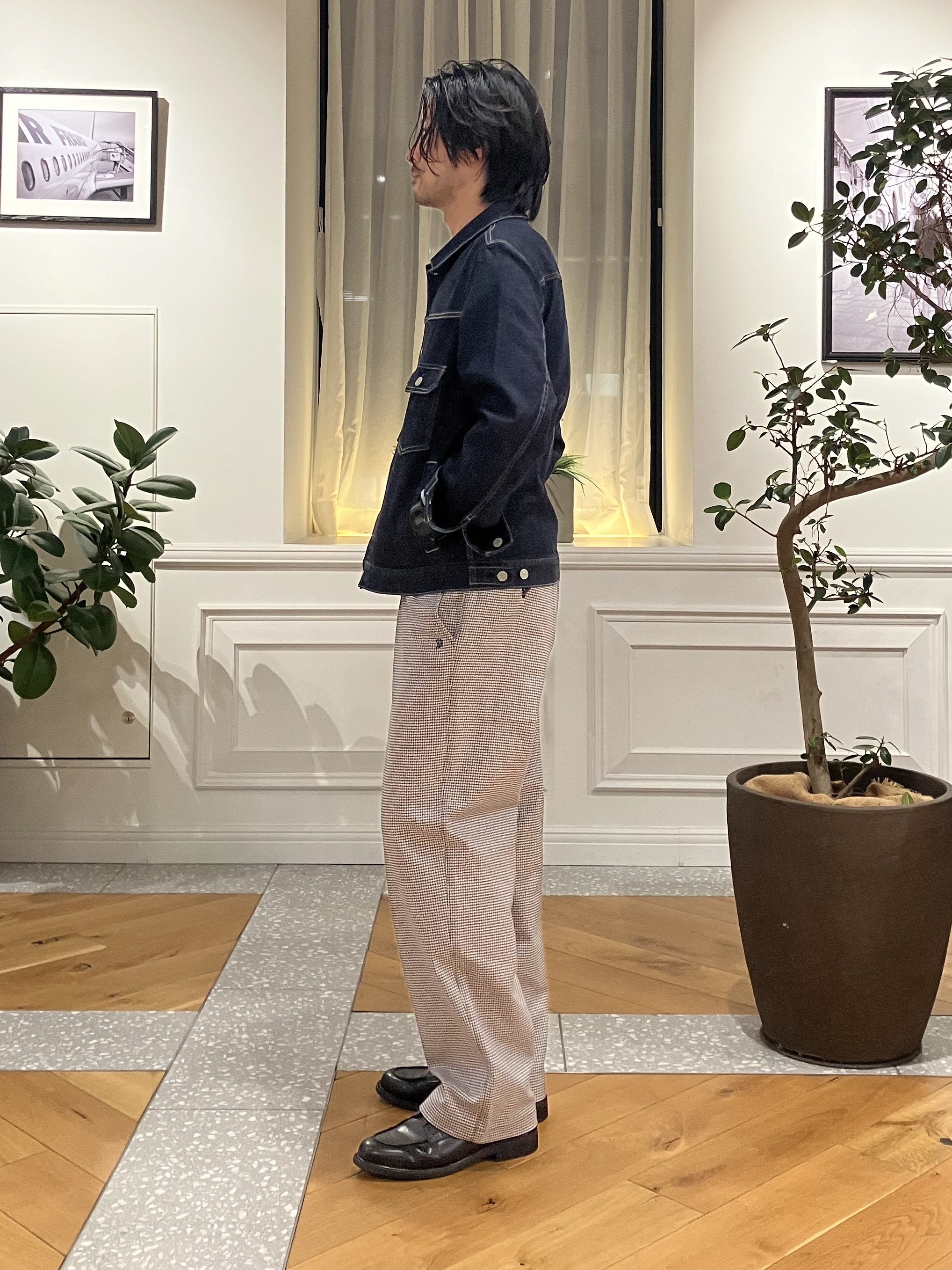junyaさんの「DRESSTERIOR｜KAIHARA denim トラッカージャケット」を使ったコーディネート