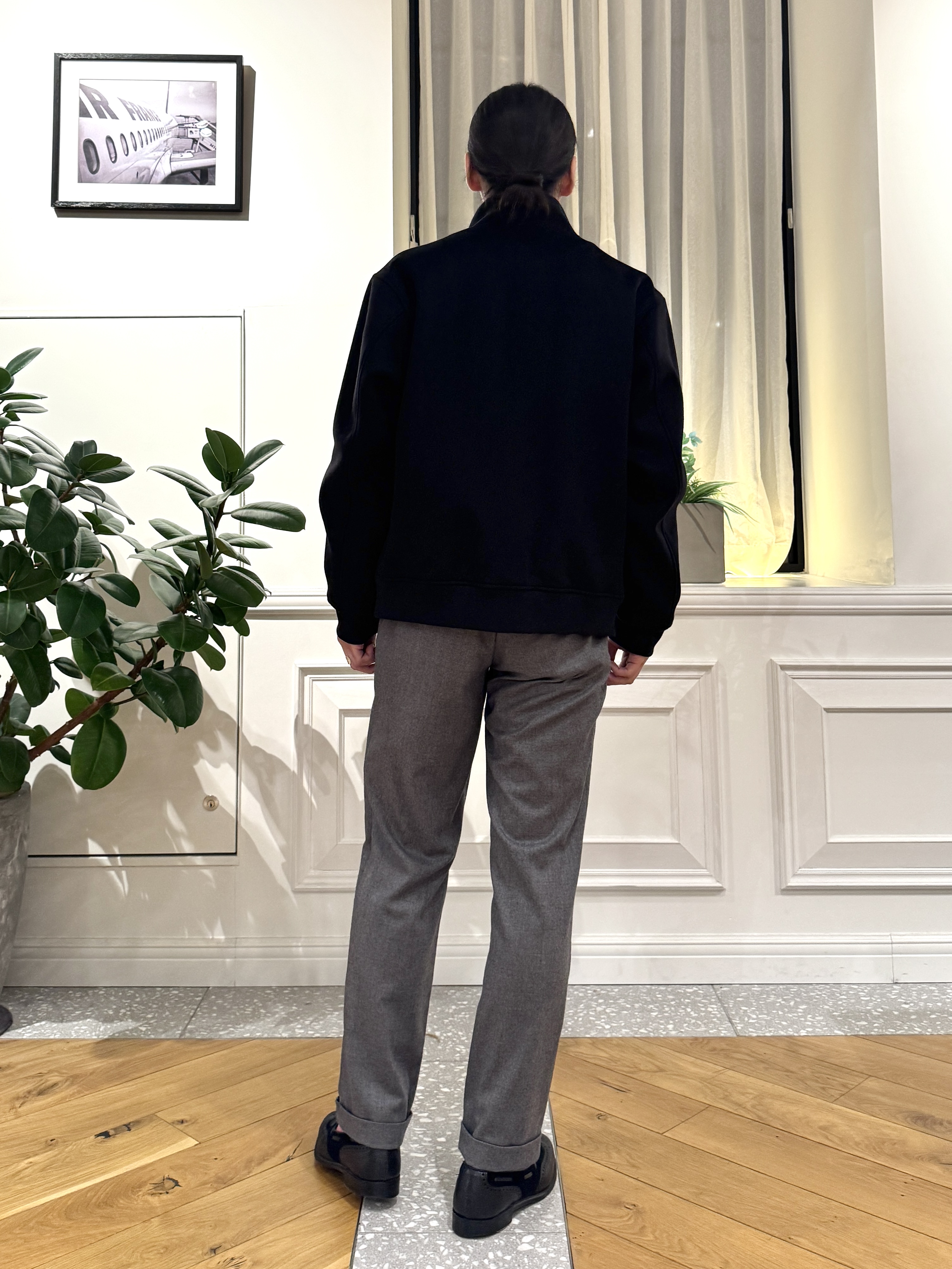 kawarataniさんの「DRESSTERIOR｜【干場義雅&times;DRESSTERIOR】リブジップアップブルゾン」を使ったコーディネート