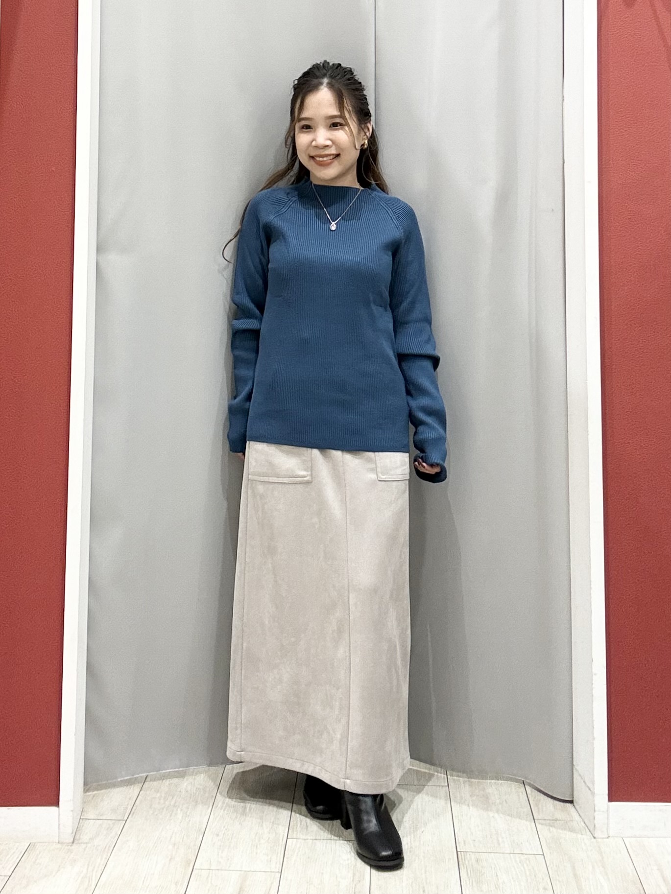 shioさんの「SHOO･LA･RUE｜【撥水/S-LL/洗濯機可】ウエスト絞れる キルト中綿ジャケット」を使ったコーディネート