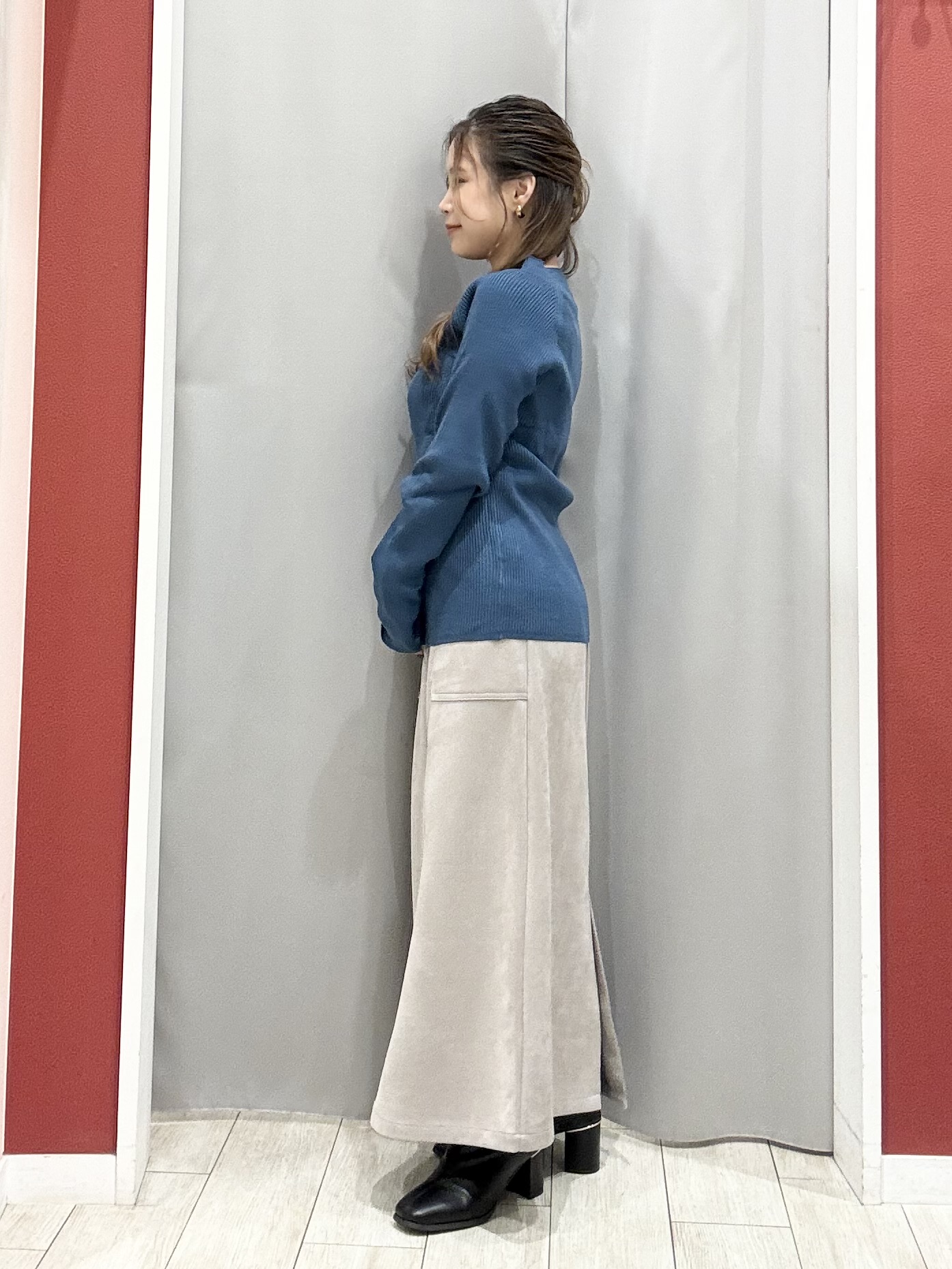 shioさんの「SHOO･LA･RUE｜【撥水/S-LL/洗濯機可】ウエスト絞れる キルト中綿ジャケット」を使ったコーディネート
