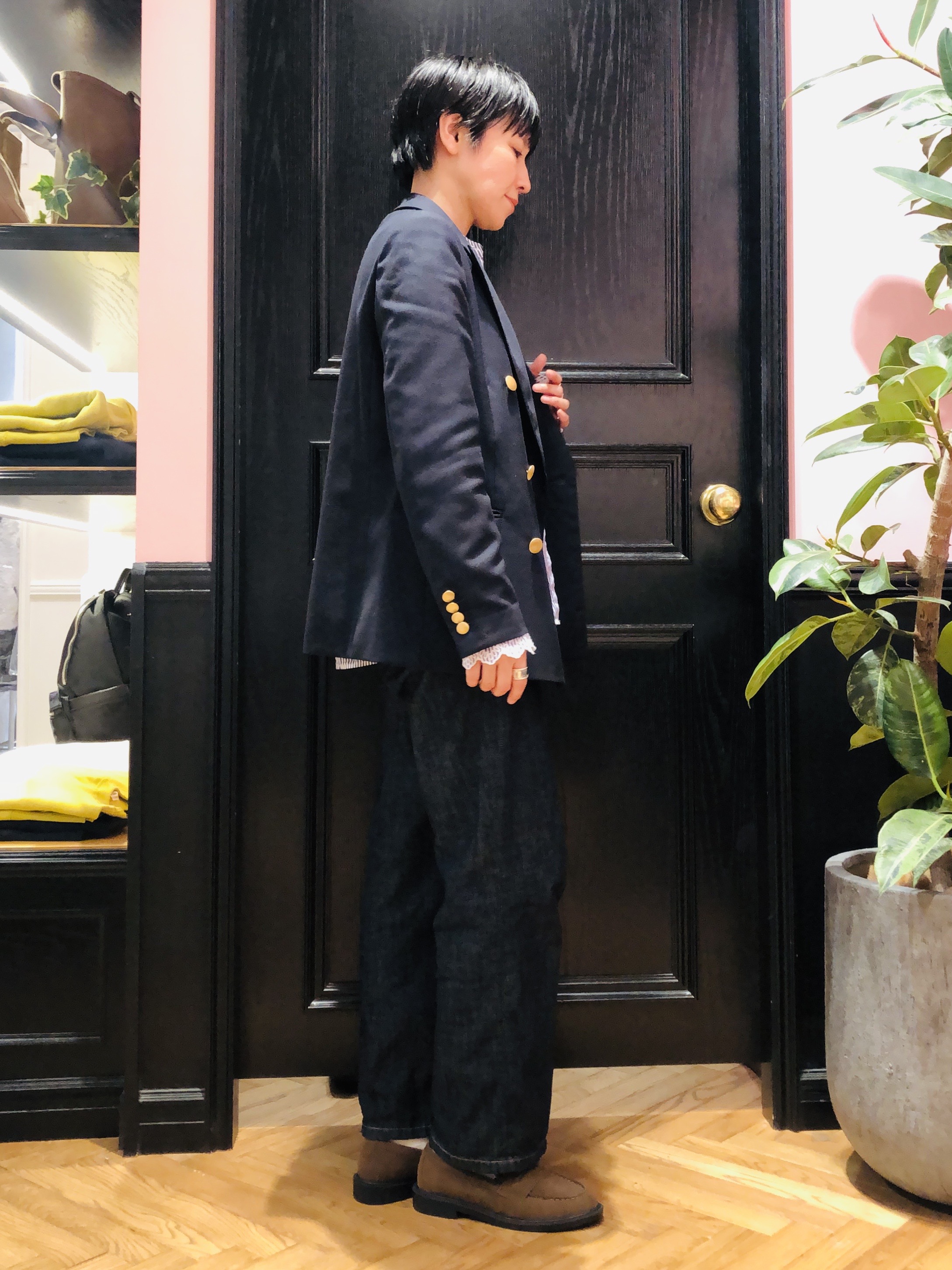 OGATAさんの「DRESSTERIOR｜【STORY11月号掲載】ウールブレンド ダブルブレストジャケット」を使ったコーディネート