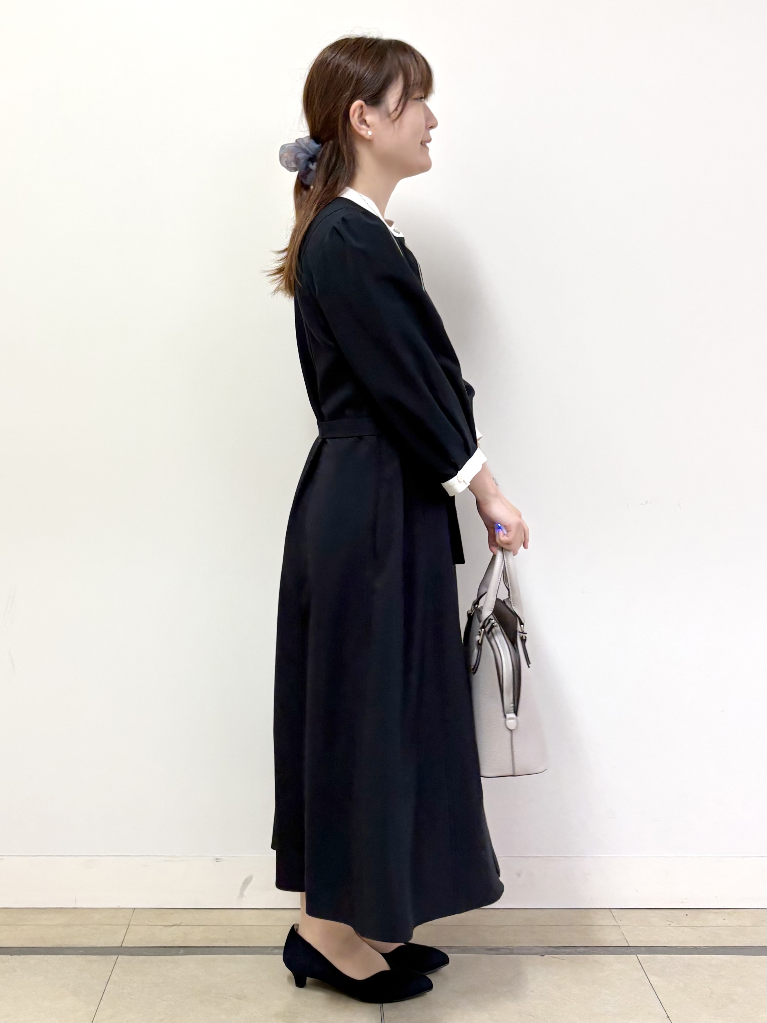mikiさんの「Reflect｜【手洗い可】Aラインロングワンピース」を使ったコーディネート