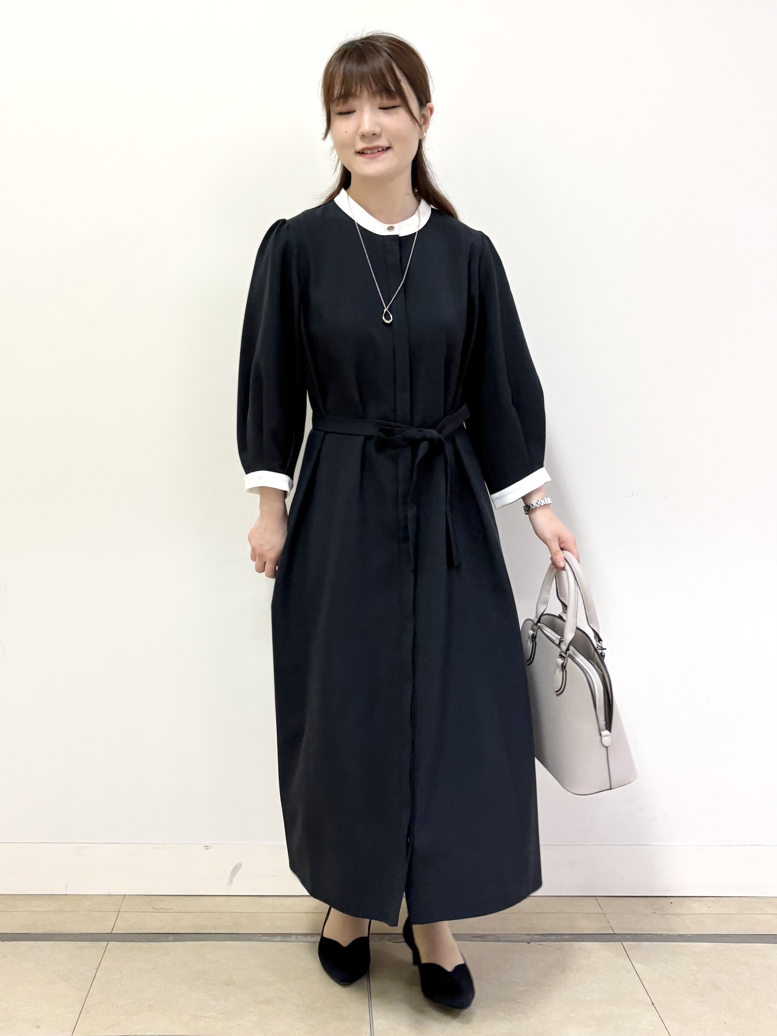 mikiさんの「Reflect｜【手洗い可】Aラインロングワンピース」を使ったコーディネート