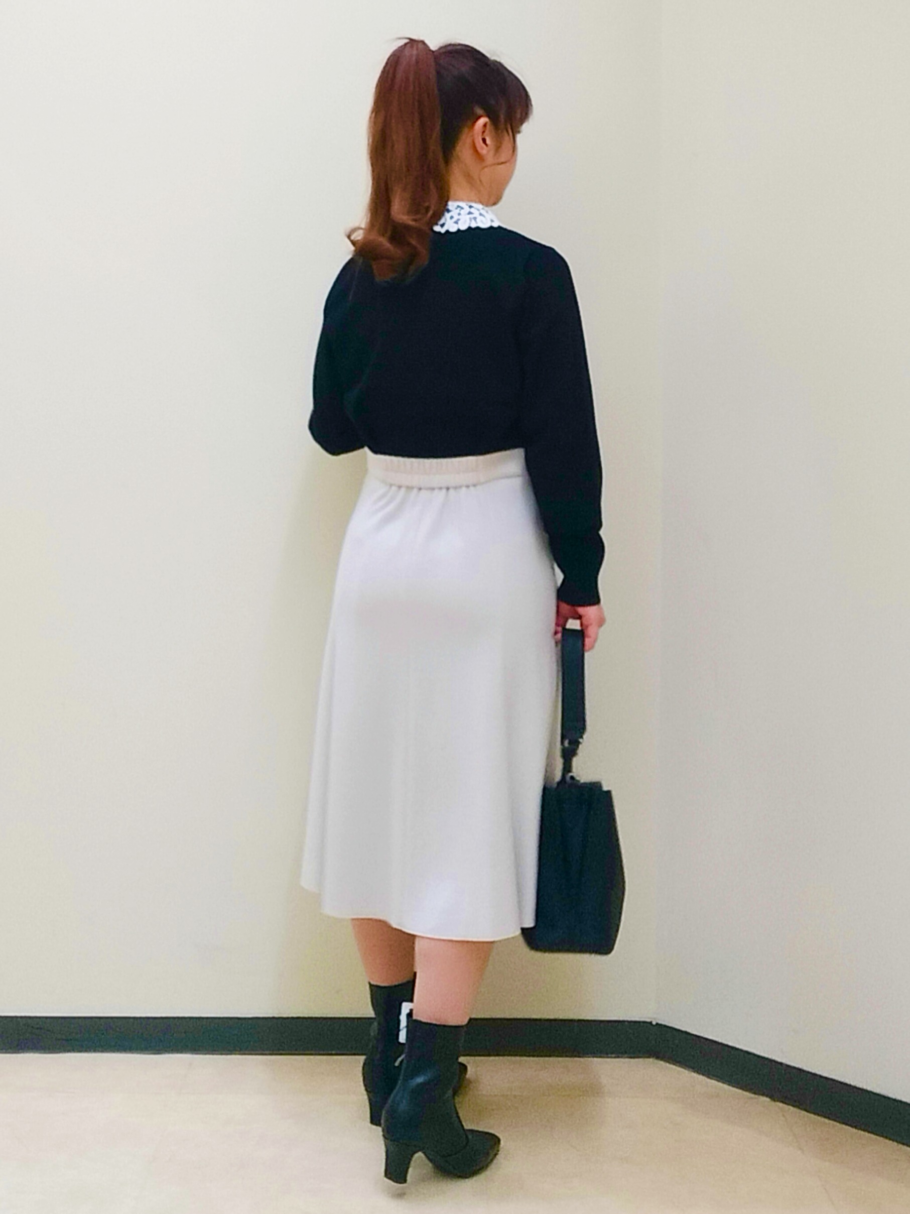 花さんの「Reflect｜【SS-4Lサイズ／セットアップ可】ペプラムデザイン テーラードジャケット」を使ったコーディネート