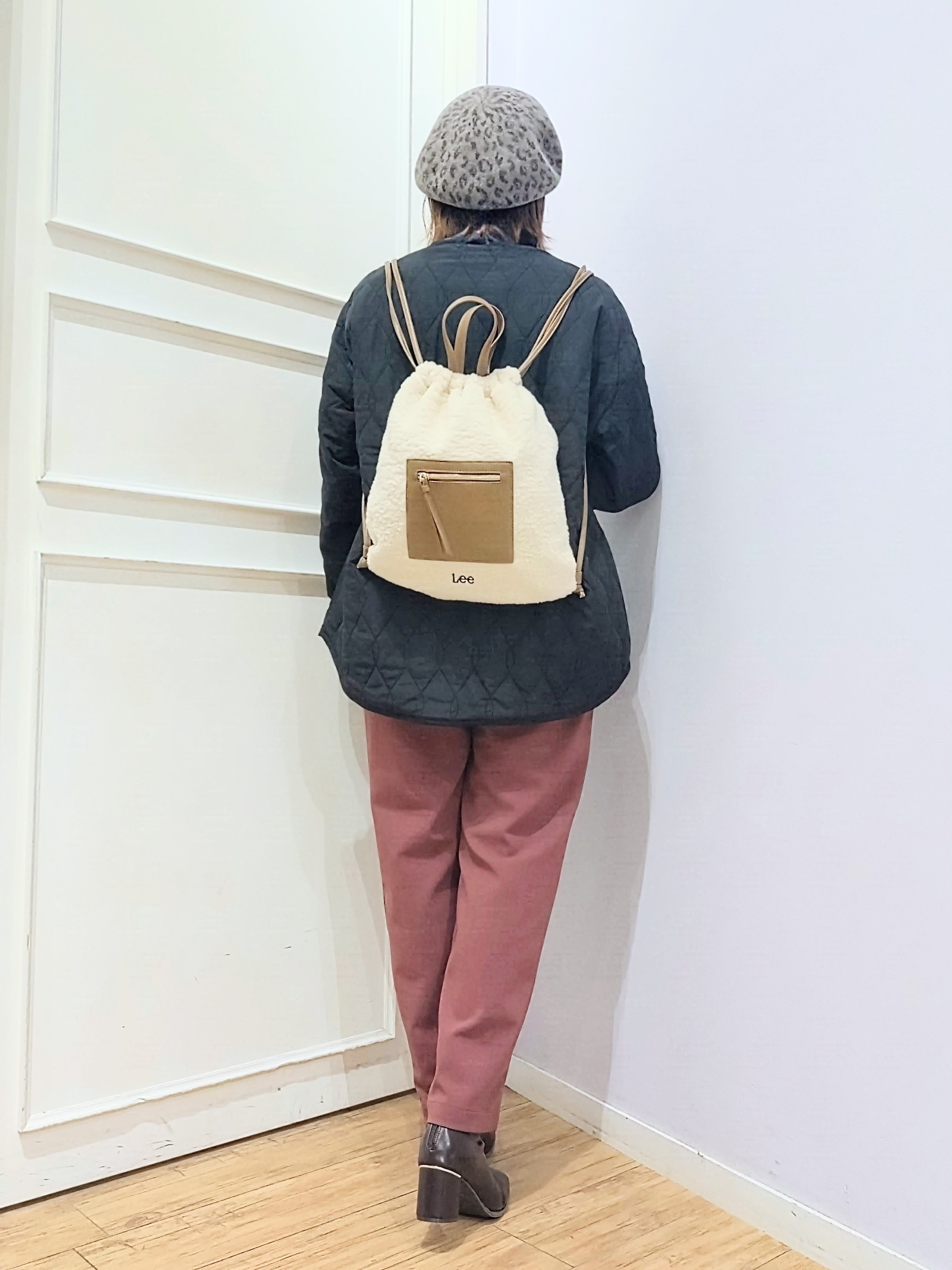 miomioさんの「SHOO･LA･RUE｜【撥水/S-LL/洗濯機可】ウエスト絞れる キルト中綿ジャケット」を使ったコーディネート