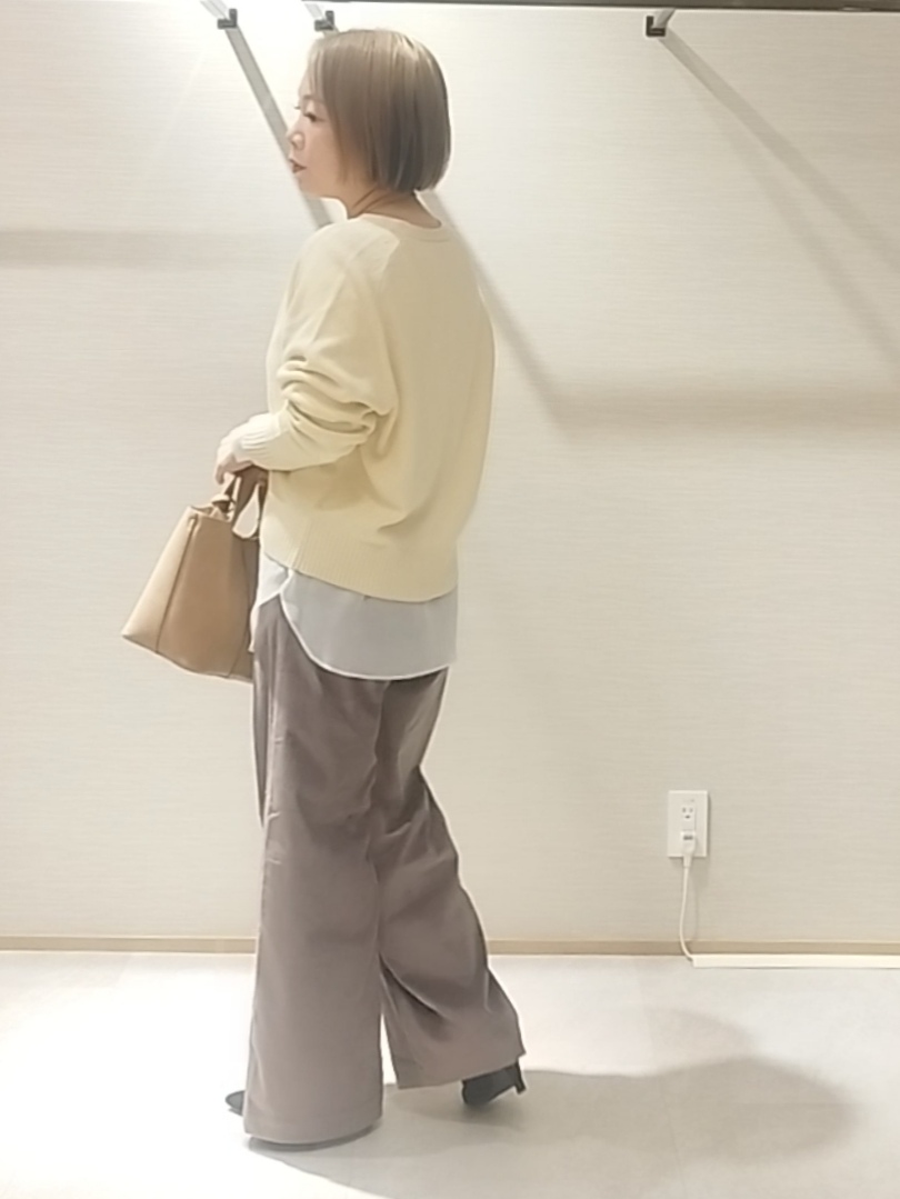 s u g iさんの「UNTITLED｜【店頭人気！】杢調ジップカーディガン」を使ったコーディネート