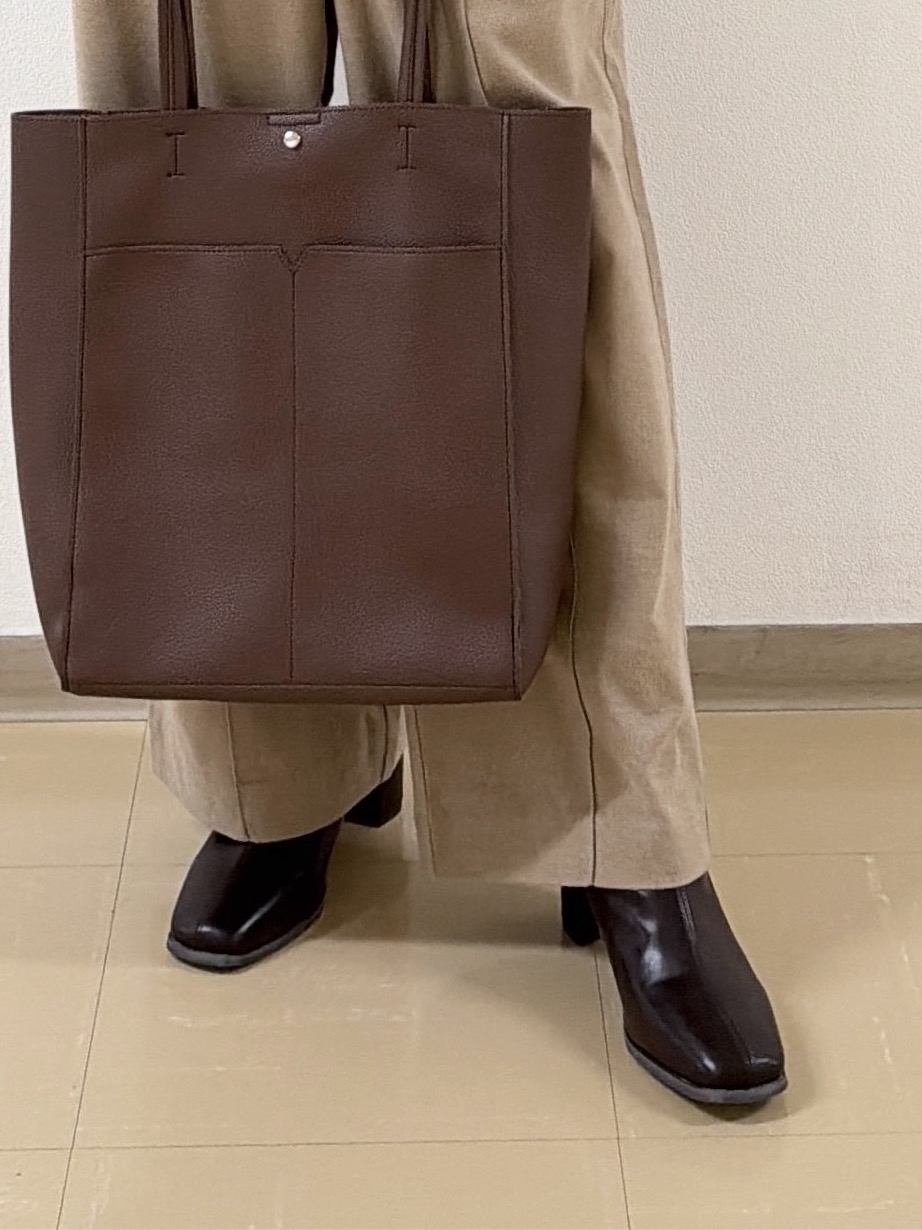 あんづさんの「SHOO･LA･RUE｜【着丈選べる/セットアップ可/ぱちぱちしにくい】洗濯後しわになりにくい 両面微起毛 あったかイージー」を使ったコーディネート