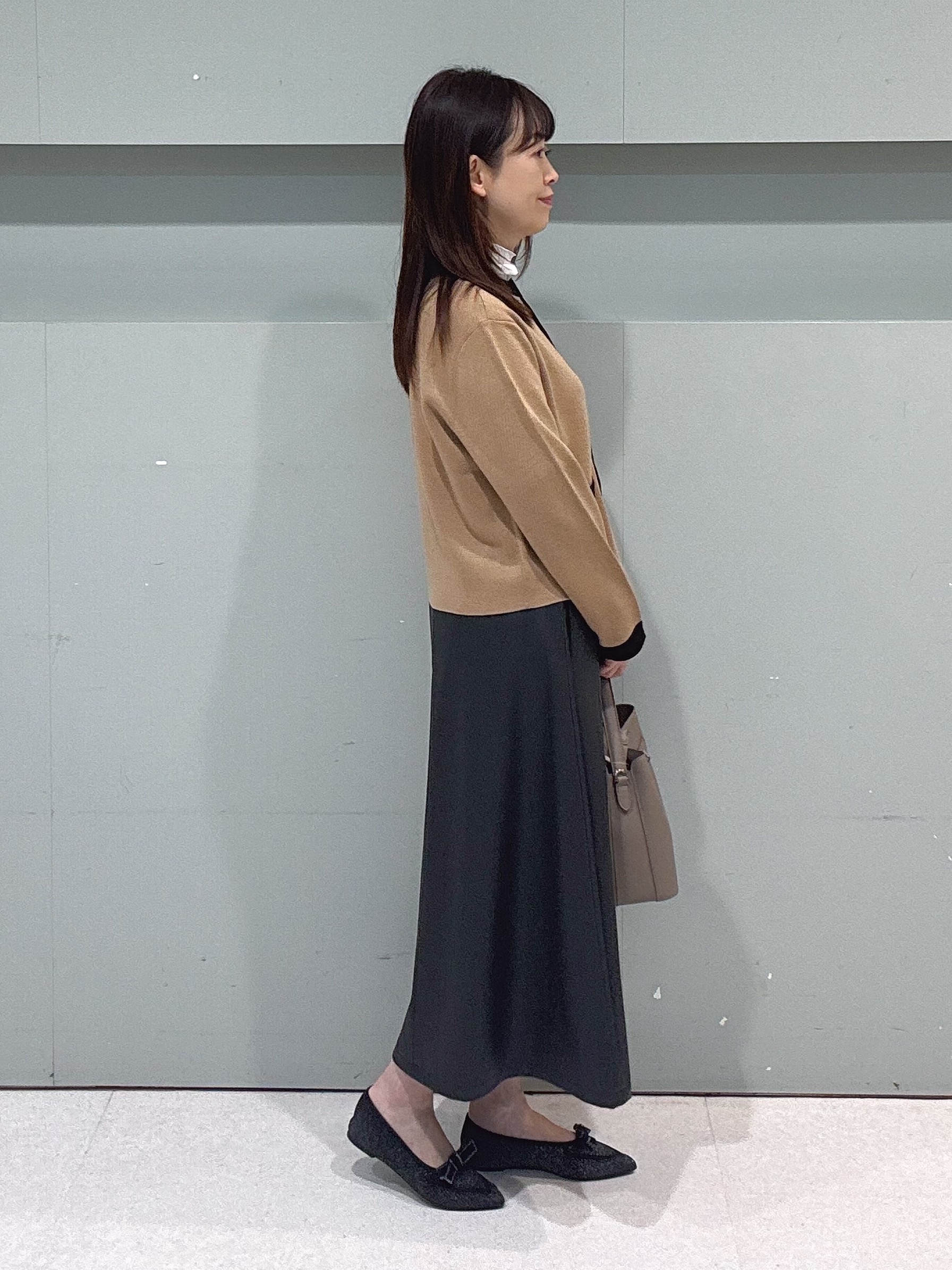 makiさんの「UNTITLED｜【アンサンブル可/ジャケットライク】モールラインカーディガン」を使ったコーディネート