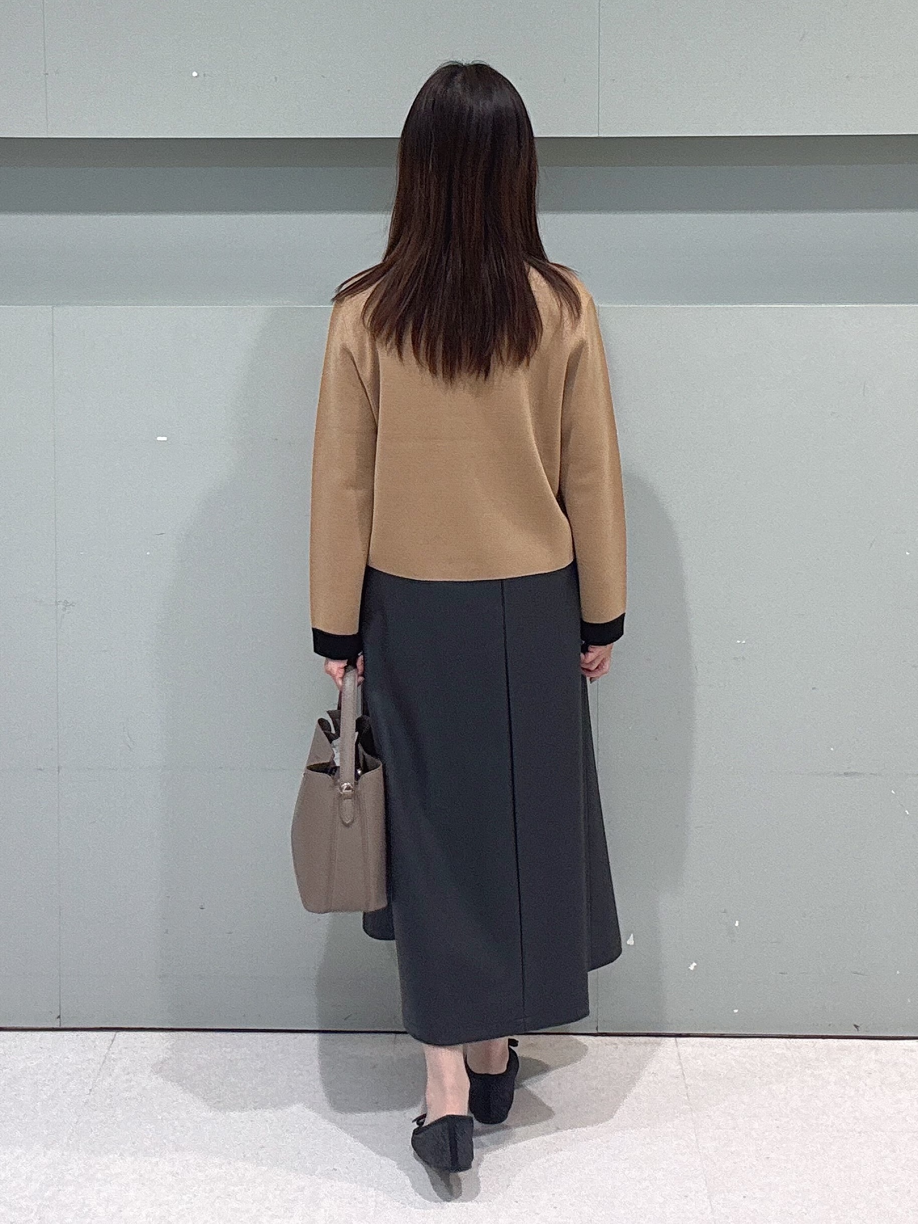 makiさんの「UNTITLED｜【アンサンブル可/ジャケットライク】モールラインカーディガン」を使ったコーディネート
