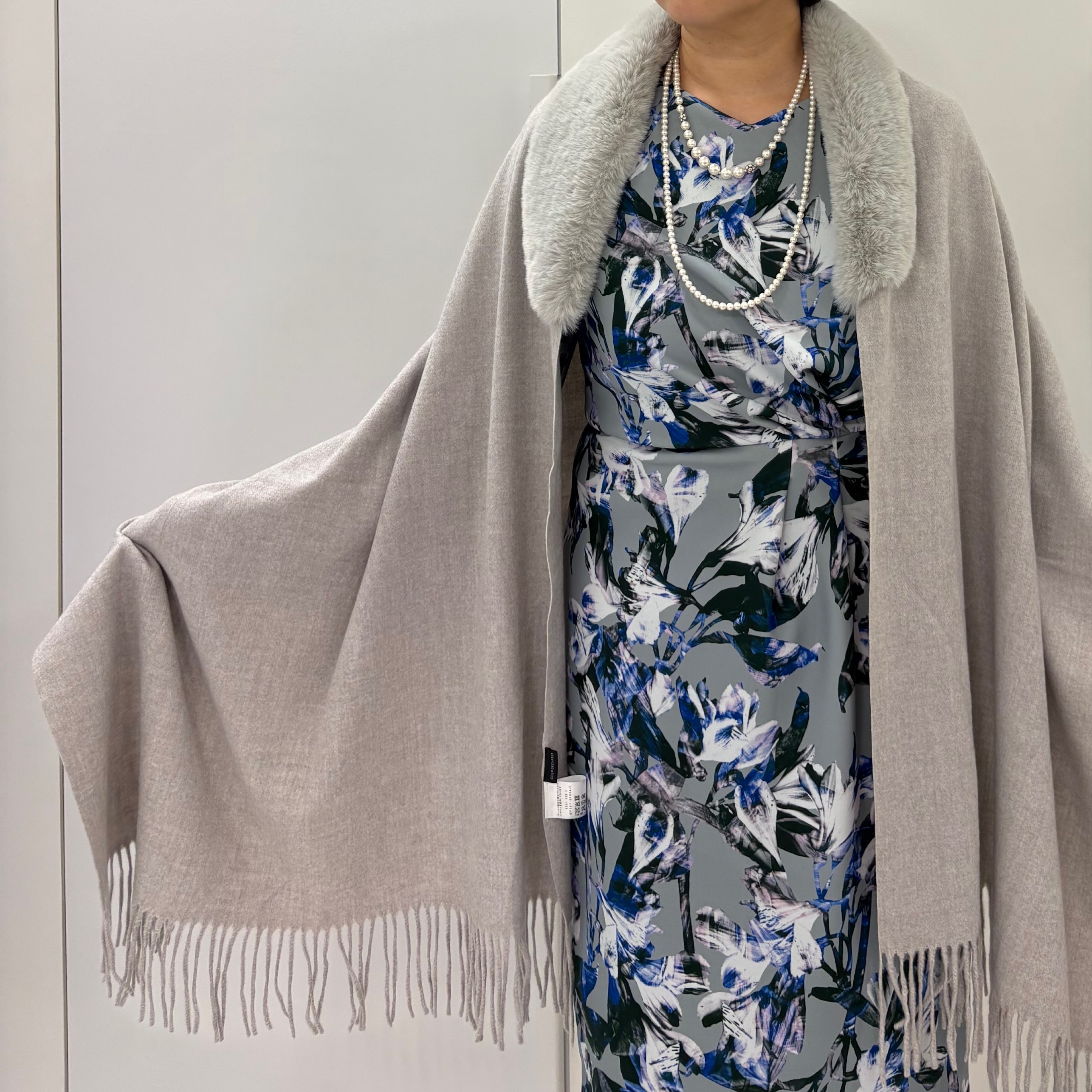 hIさんの「COUP DE CHANCE｜【手洗い可／日本製】花柄タイトワンピース」を使ったコーディネート