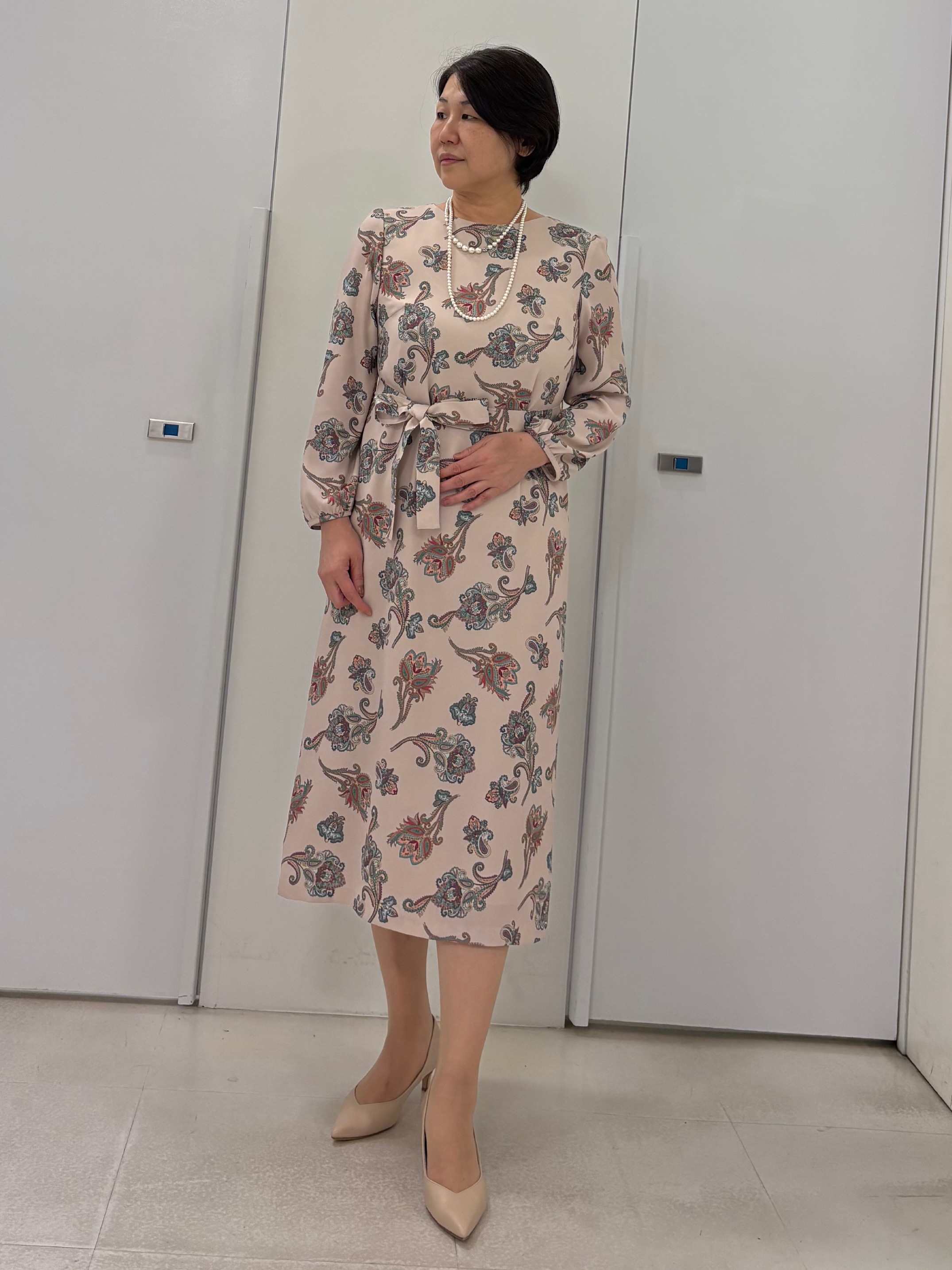 hIさんの「COUP DE CHANCE｜【手洗い可／ラクーン混】ヘアリーカーディガン」を使ったコーディネート