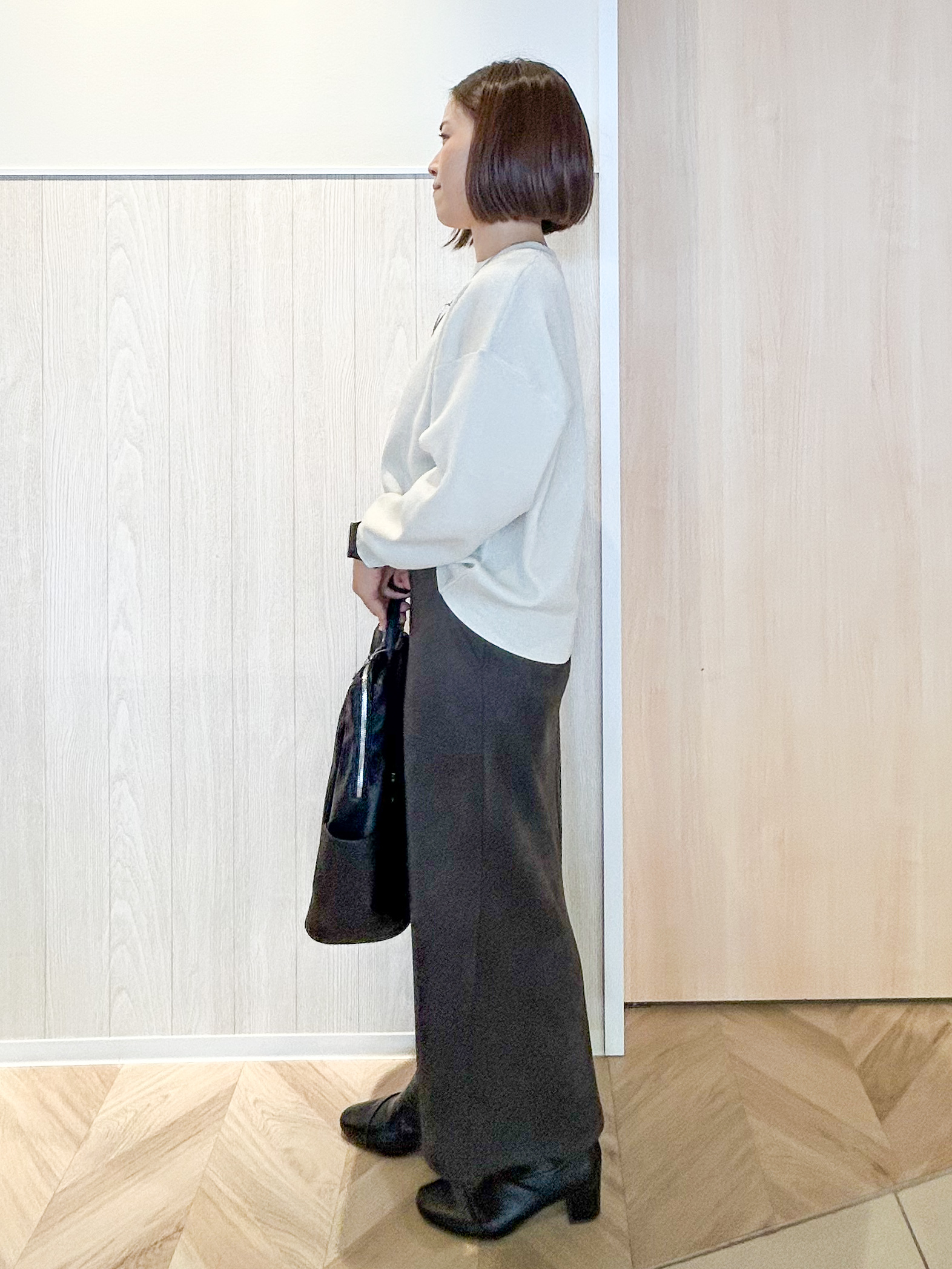 tomoさんの「SHOO･LA･RUE｜【洗濯機可/撥水/マルチWAY】ファーライナー付き 毎日欲張りマンパ」を使ったコーディネート