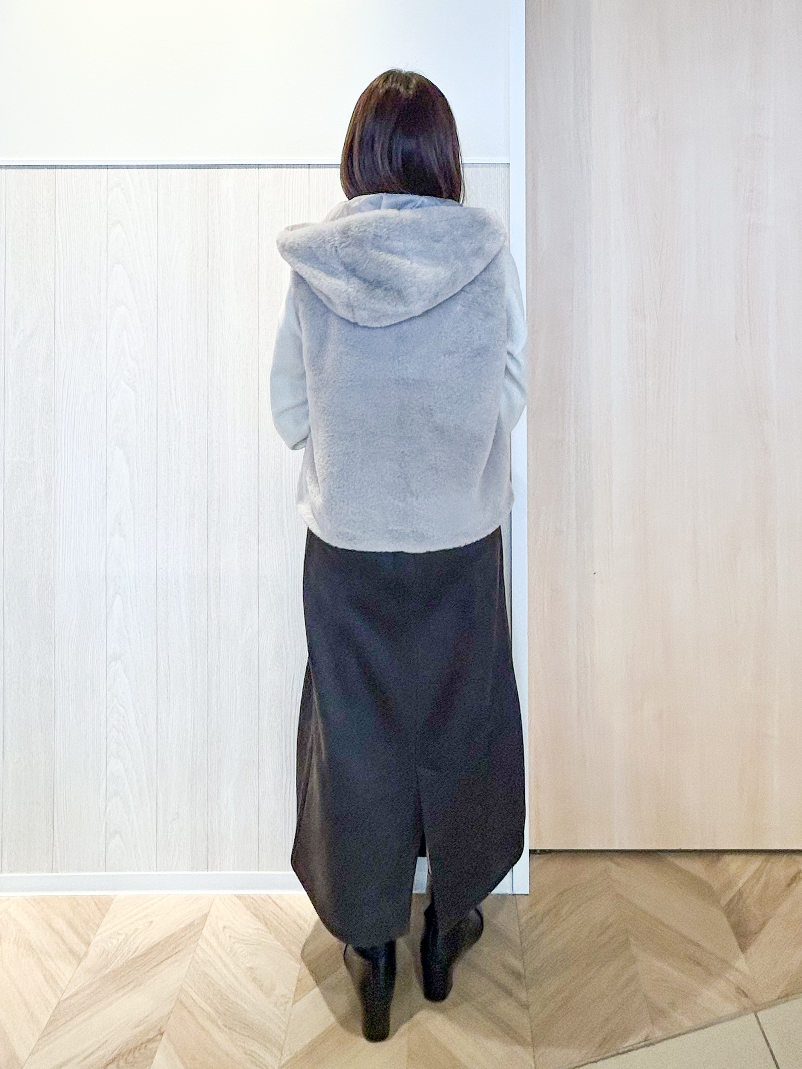 tomoさんの「SHOO･LA･RUE｜【洗濯機可/撥水/マルチWAY】ファーライナー付き 毎日欲張りマンパ」を使ったコーディネート