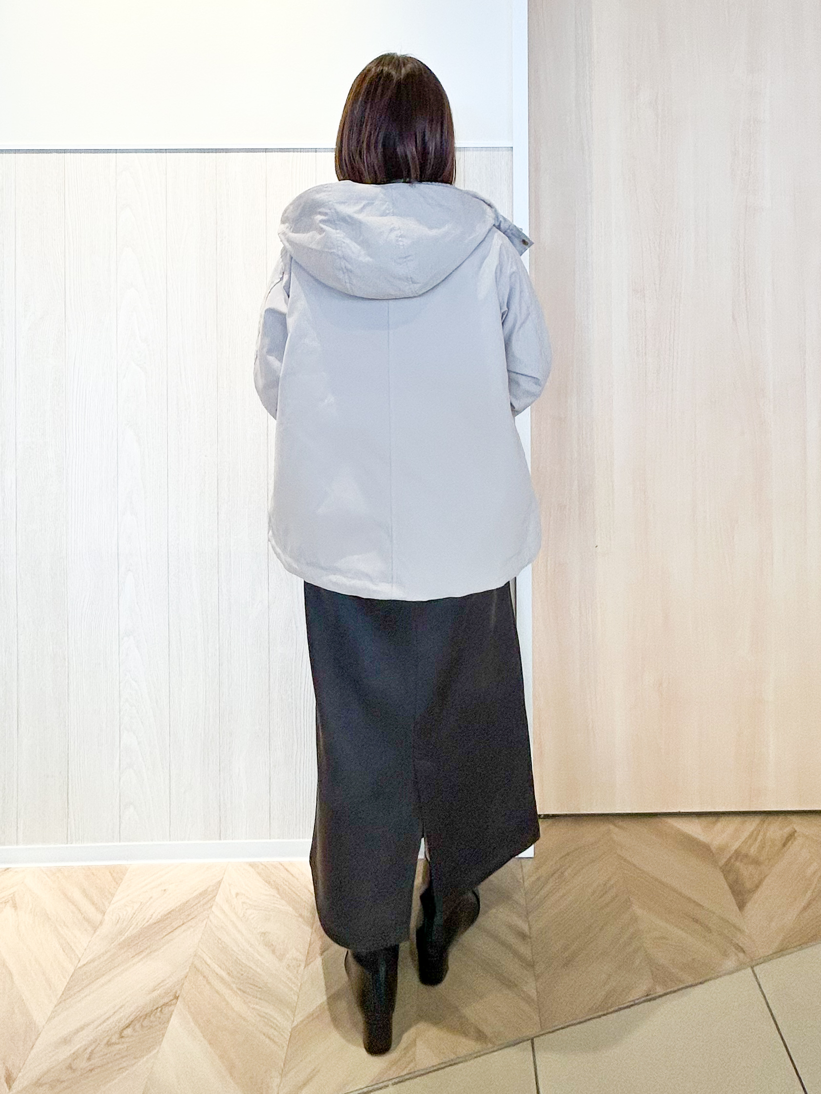 tomoさんの「SHOO･LA･RUE｜【洗濯機可/撥水/マルチWAY】ファーライナー付き 毎日欲張りマンパ」を使ったコーディネート