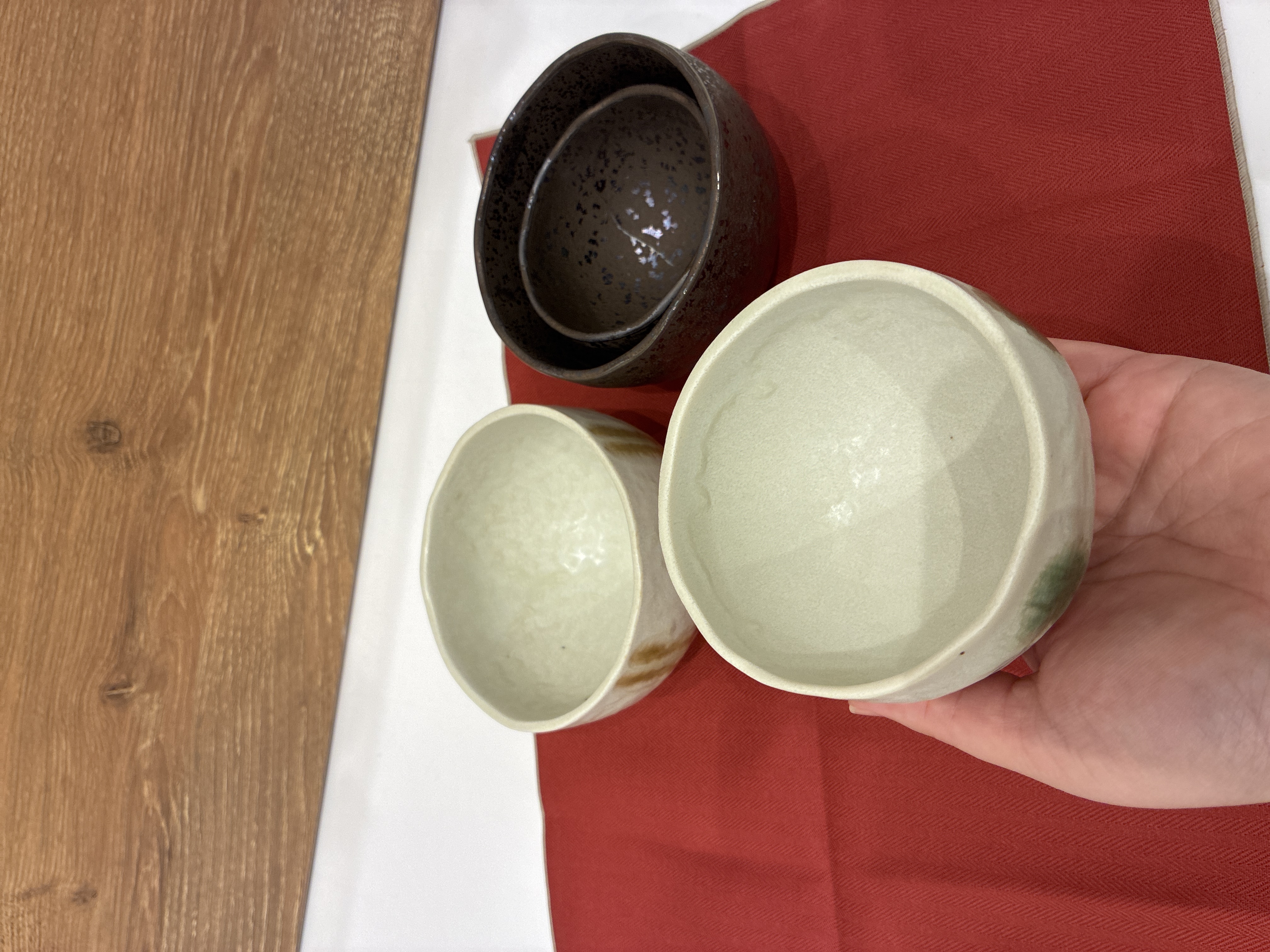 あーちゃんさんの「212 KITCHEN STORE｜織部水玉 ティー碗」を使ったコーディネート