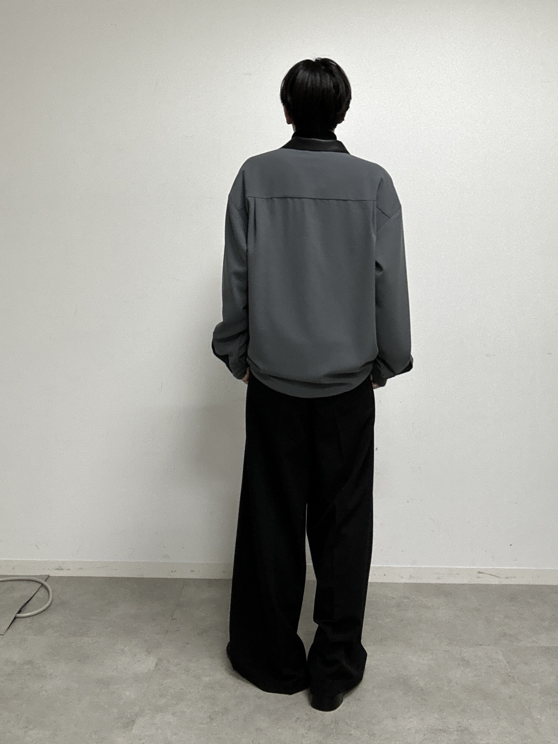 ドイさんの「tk.TAKEO KIKUCHI｜2タックワイドスラックス」を使ったコーディネート