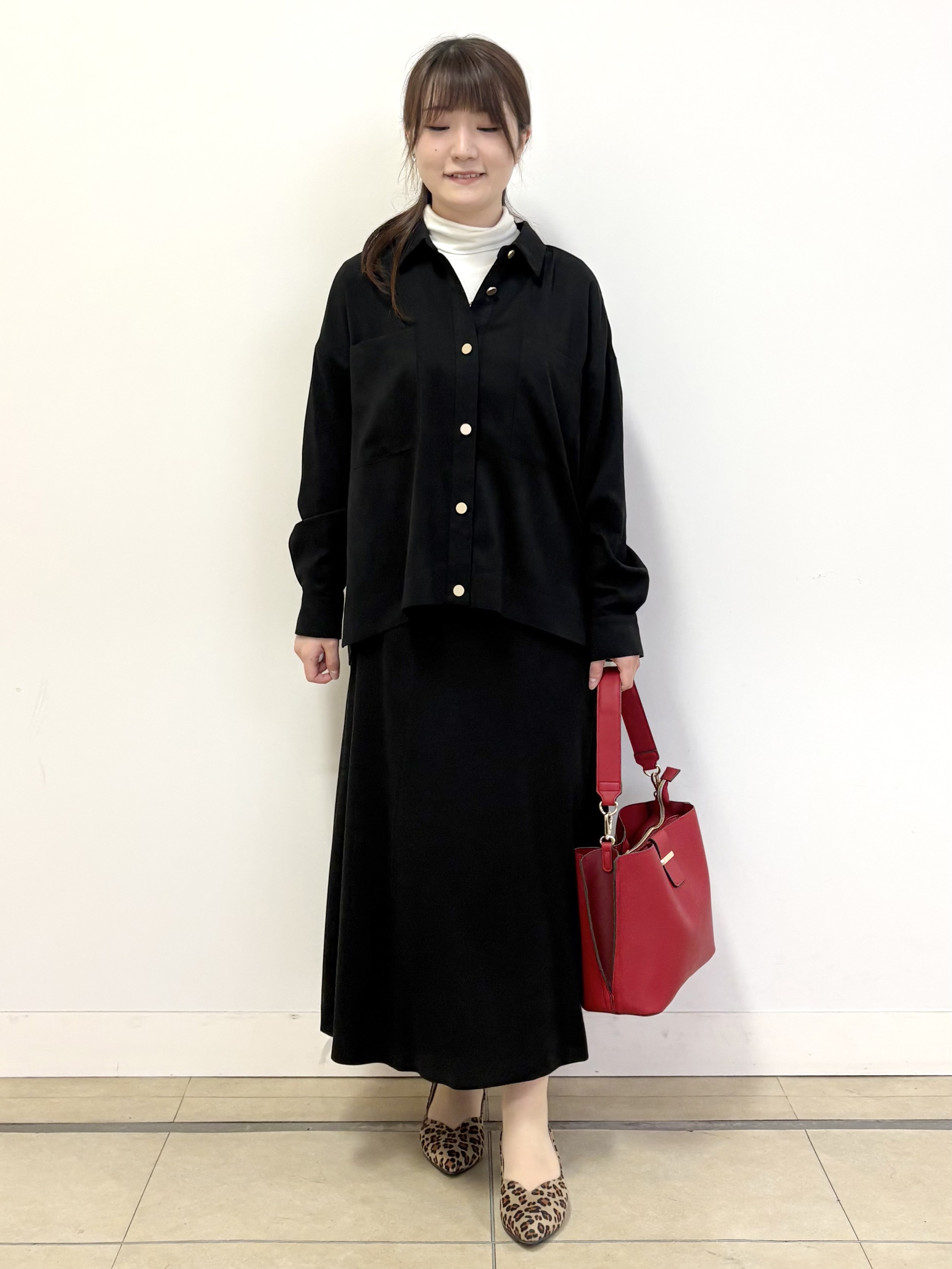 mikiさんの「Reflect｜【羽織◎】スエード調シャツ」を使ったコーディネート