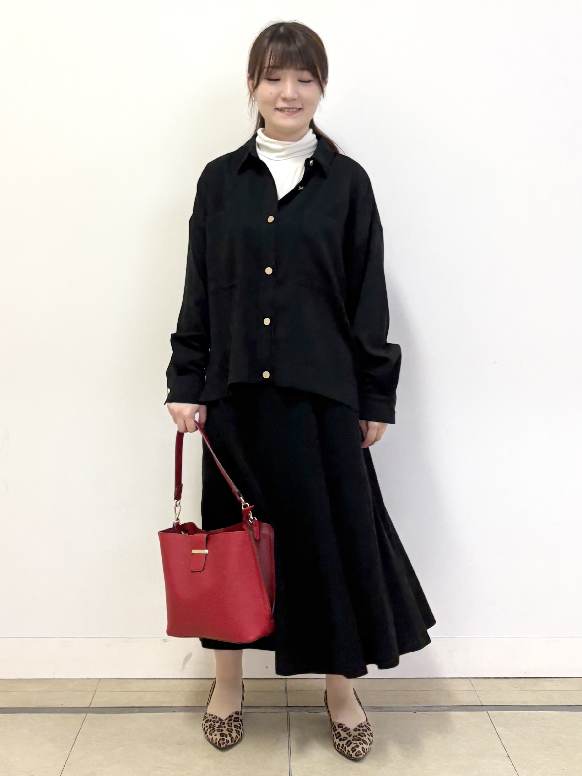 mikiさんの「Reflect｜【羽織◎】スエード調シャツ」を使ったコーディネート