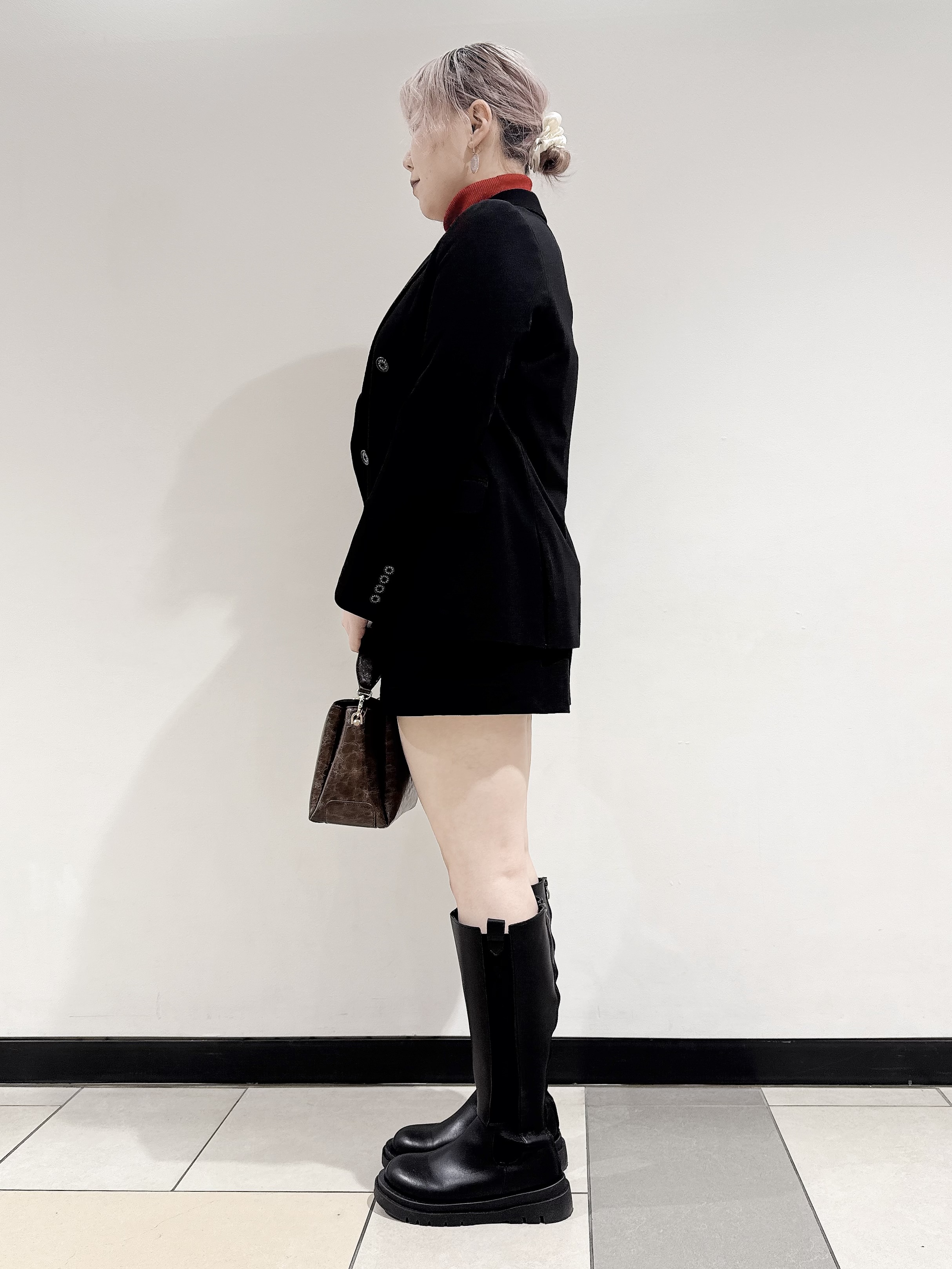 なかもとあきさんの「DRESSTERIOR｜【STORY11月号掲載/セットアップ可】CAREEMAN カルゼジャージー  ジャケット」を使ったコーディネート