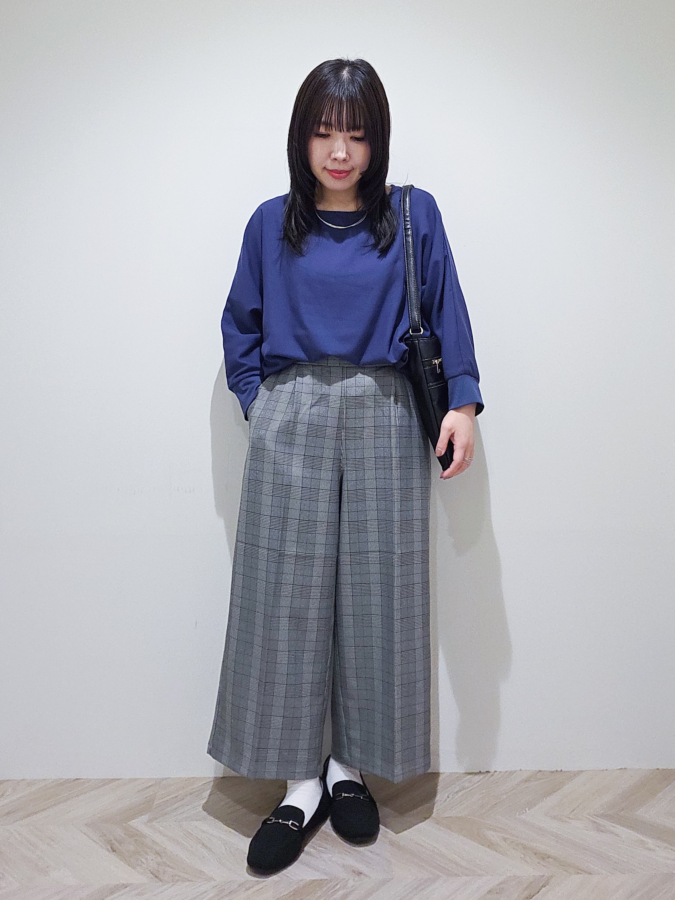 TSUCHIYAさんの「SHOO･LA･RUE｜【セットアップ可/洗濯後しわになりにくい】ウールフィール ダブルジャケット」を使ったコーディネート