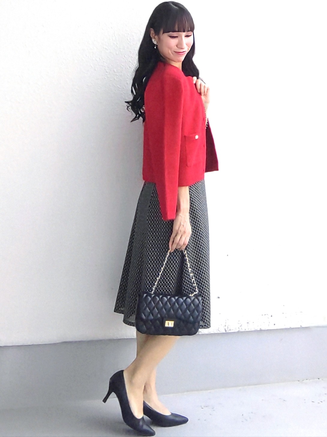 keinaさんの「SunaUna｜【手洗い可／ラクーン混】ヘアリーカーディガン」を使ったコーディネート