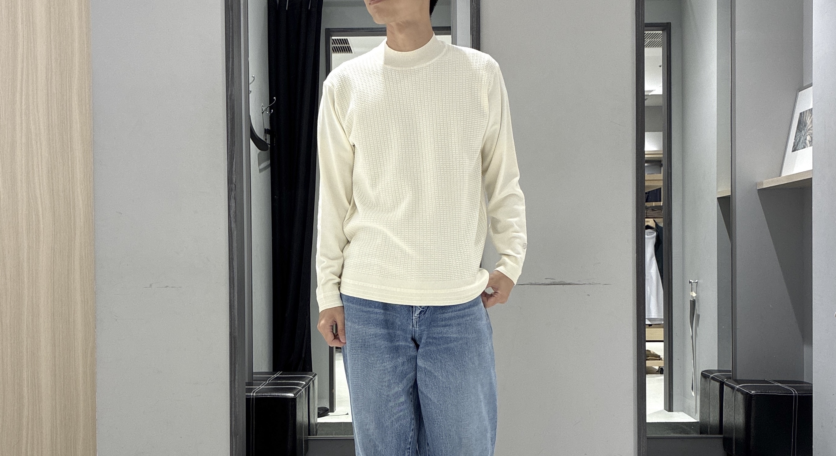 わいずみさんの「TAKEO KIKUCHI｜ストレッチ コーデュロイ シャツ」を使ったコーディネート